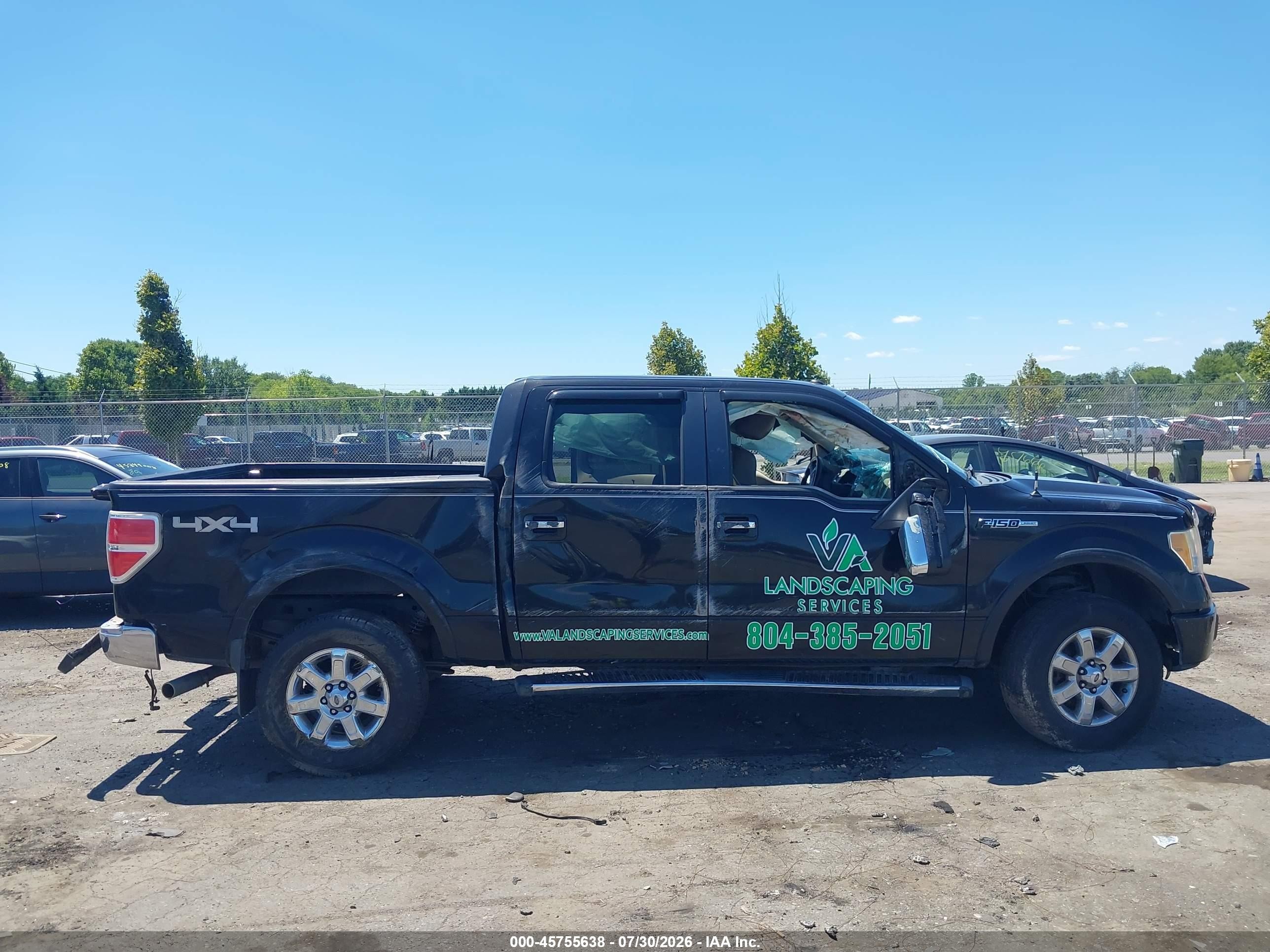 2010 Ford F-150 Fx4/harley-davidson/king Ranch/lariat/platinum/xl/xlt Black vin: 1FTFW1EV6AFD49858
