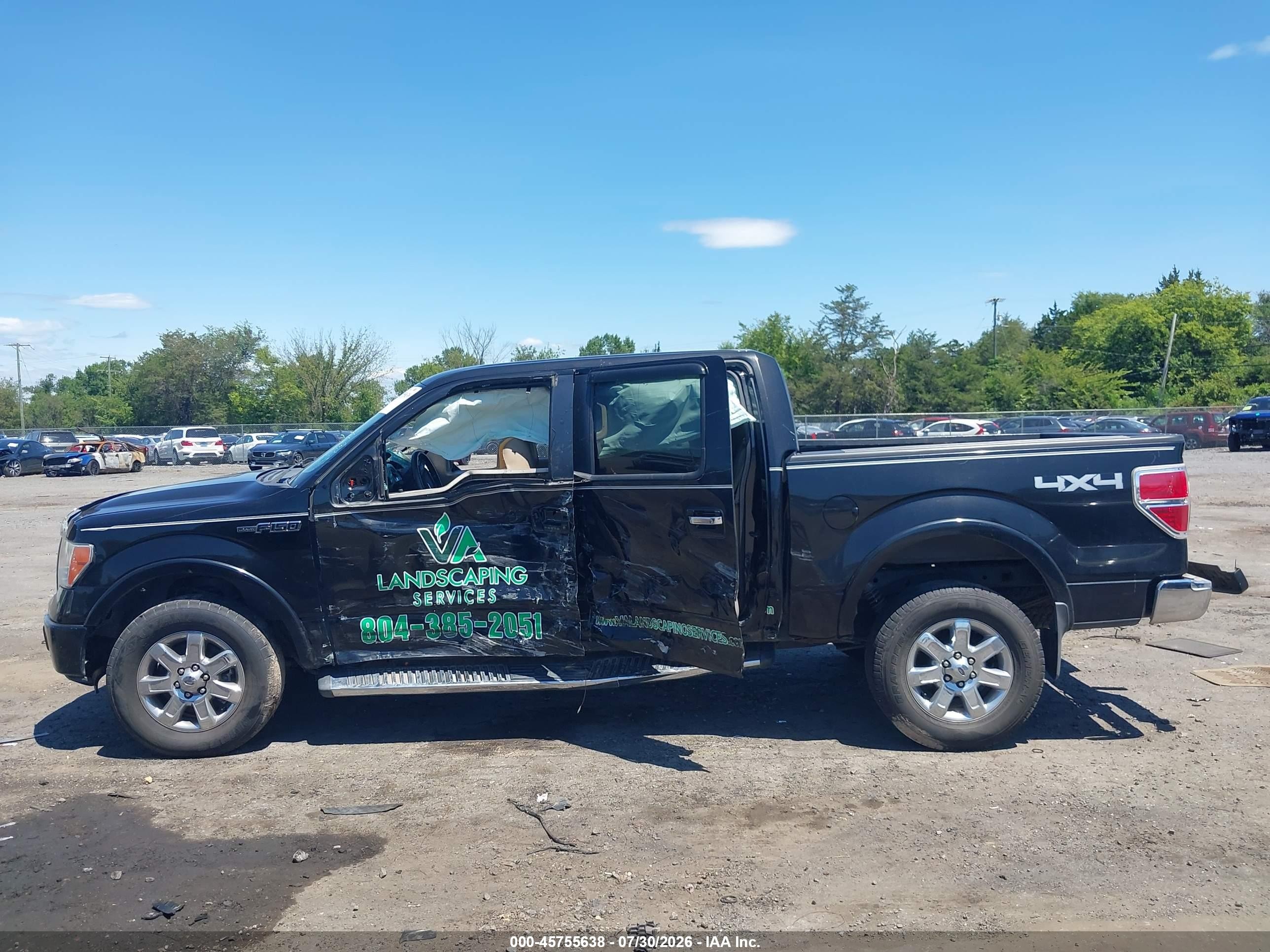 2010 Ford F-150 Fx4/harley-davidson/king Ranch/lariat/platinum/xl/xlt Black vin: 1FTFW1EV6AFD49858