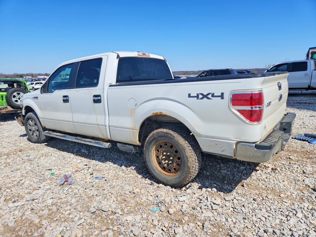 2010 Ford F150 Supercrew Silver vin: 1FTFW1EV6AFD76087