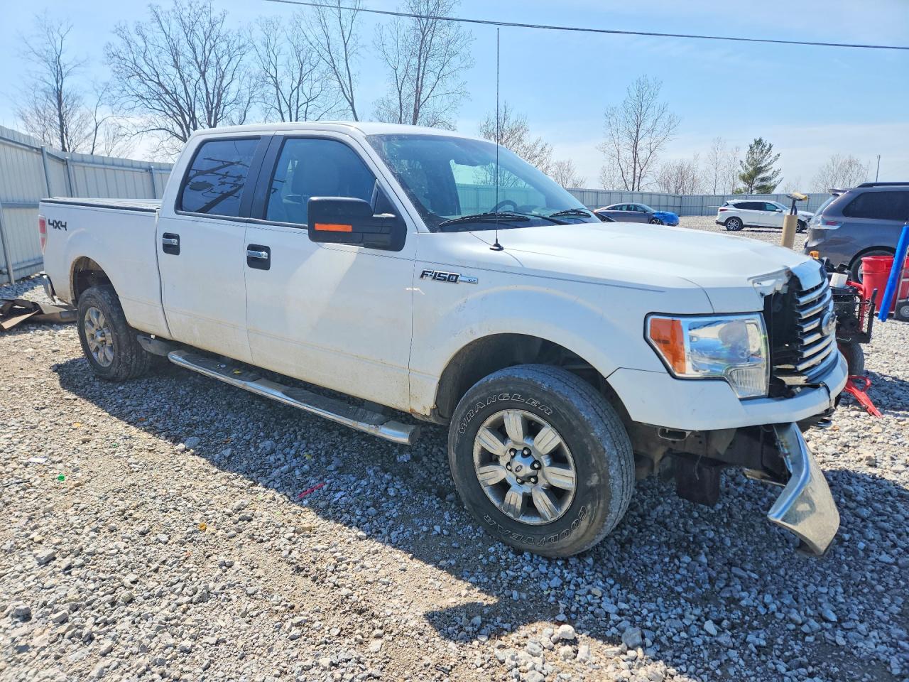 2010 Ford F150 Supercrew Silver vin: 1FTFW1EV6AFD76087