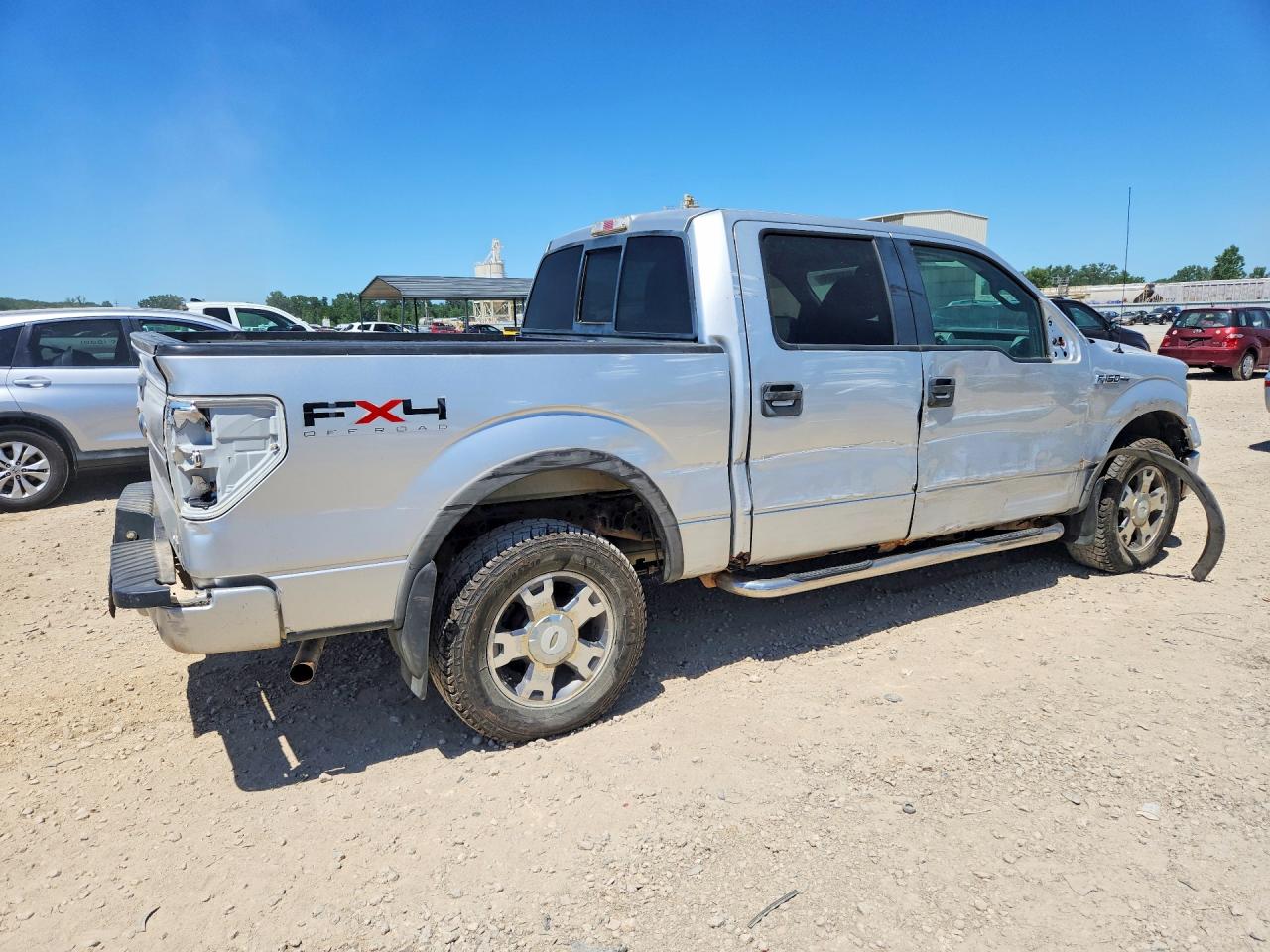 2010 Ford F150 Supercrew Серебряный vin: 1FTFW1EV6AFD94332