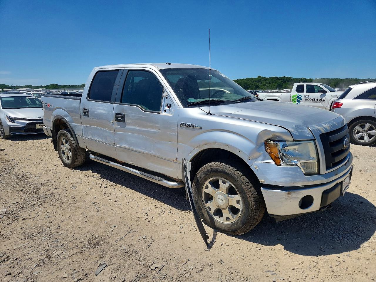 2010 Ford F150 Supercrew Серебряный vin: 1FTFW1EV6AFD94332