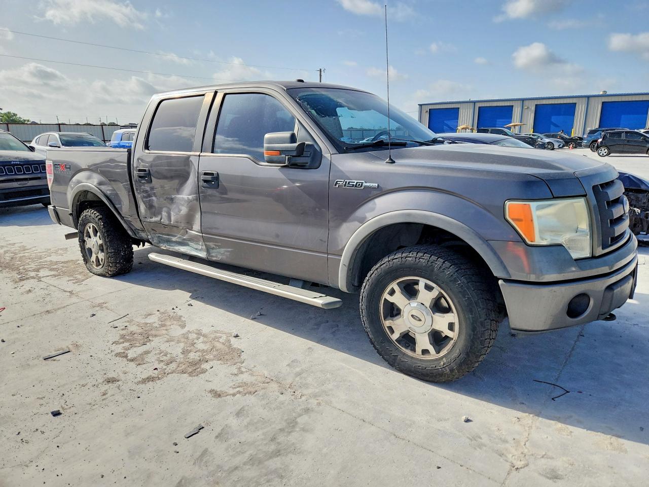 2010 Ford F150 Supercrew Gray vin: 1FTFW1EV6AKA23095