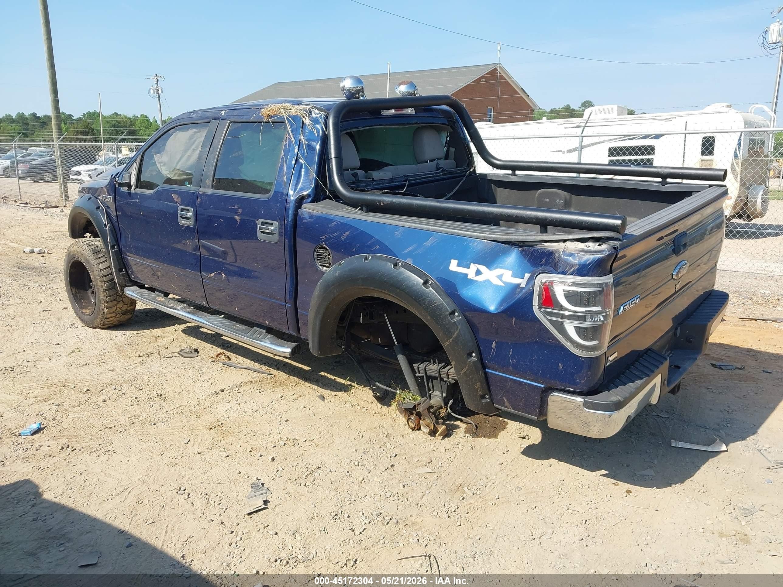 2010 Ford F-150 Fx4/harley-davidson/king Ranch/lariat/platinum/xl/xlt Blue vin: 1FTFW1EV6AKE42631