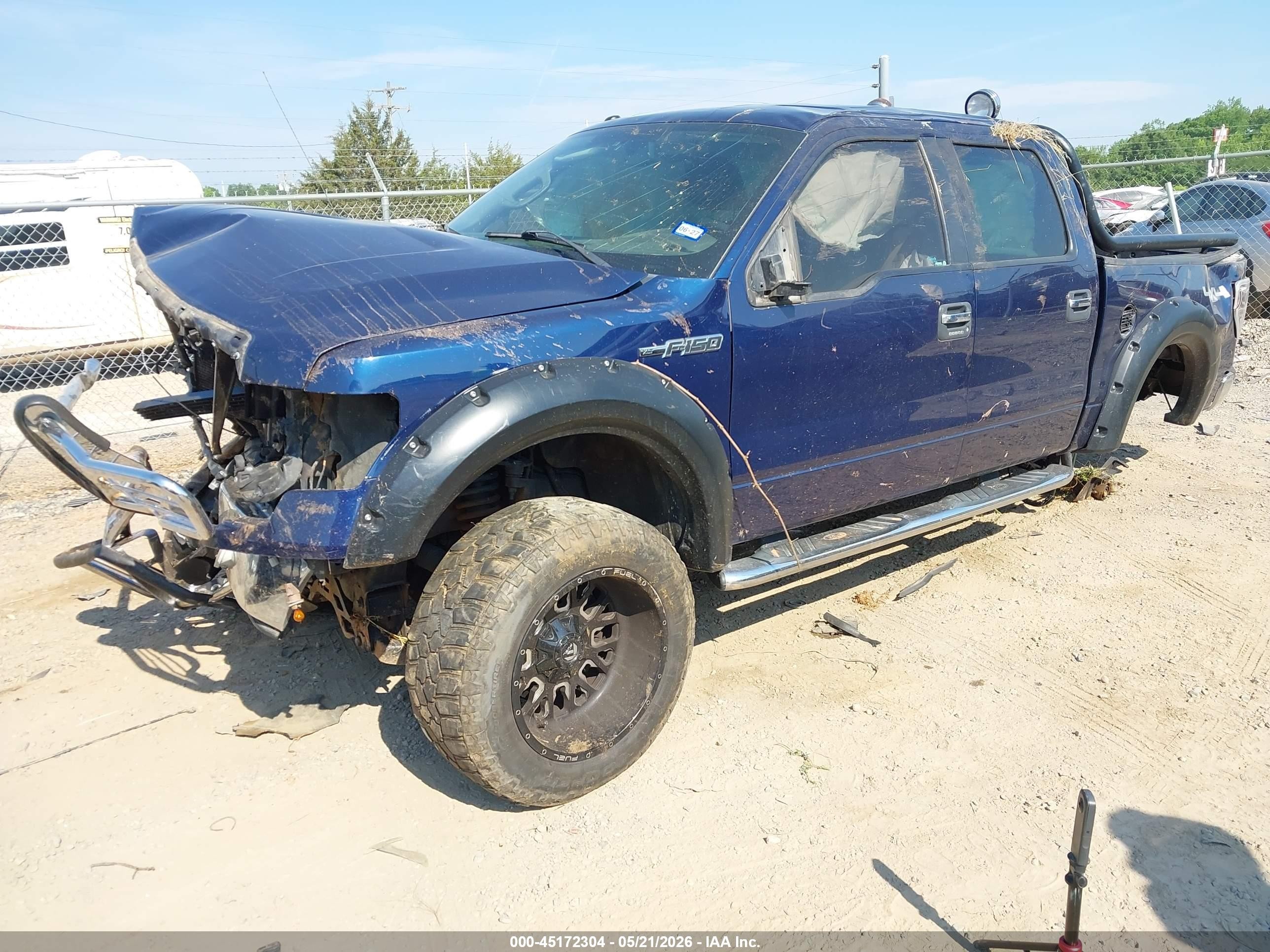2010 Ford F-150 Fx4/harley-davidson/king Ranch/lariat/platinum/xl/xlt Blue vin: 1FTFW1EV6AKE42631