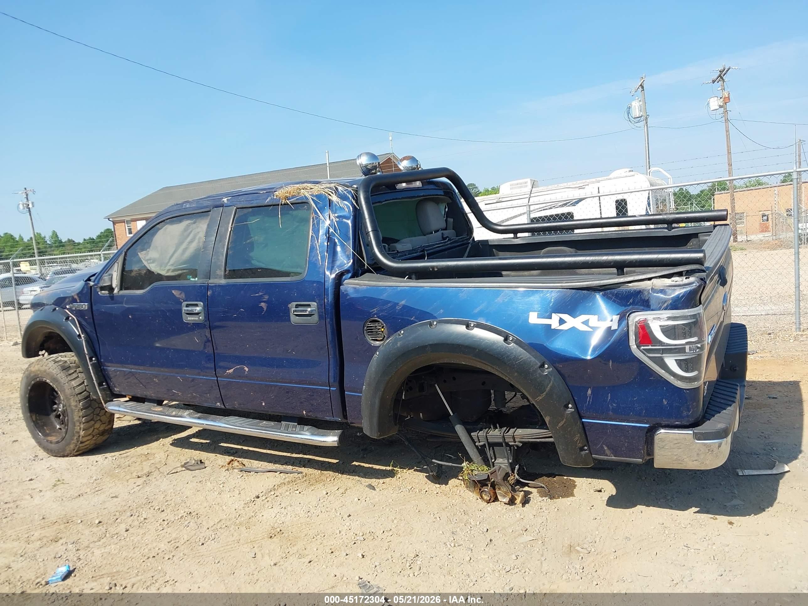 2010 Ford F-150 Fx4/harley-davidson/king Ranch/lariat/platinum/xl/xlt Blue vin: 1FTFW1EV6AKE42631