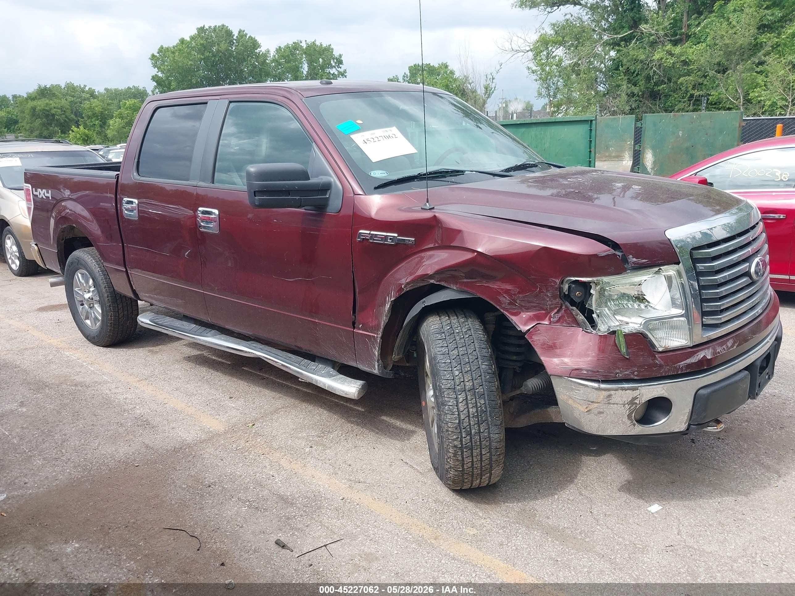 2010 Ford F-150 Fx4/harley-davidson/king Ranch/lariat/platinum/xl/xlt Brown vin: 1FTFW1EV6AKE70560