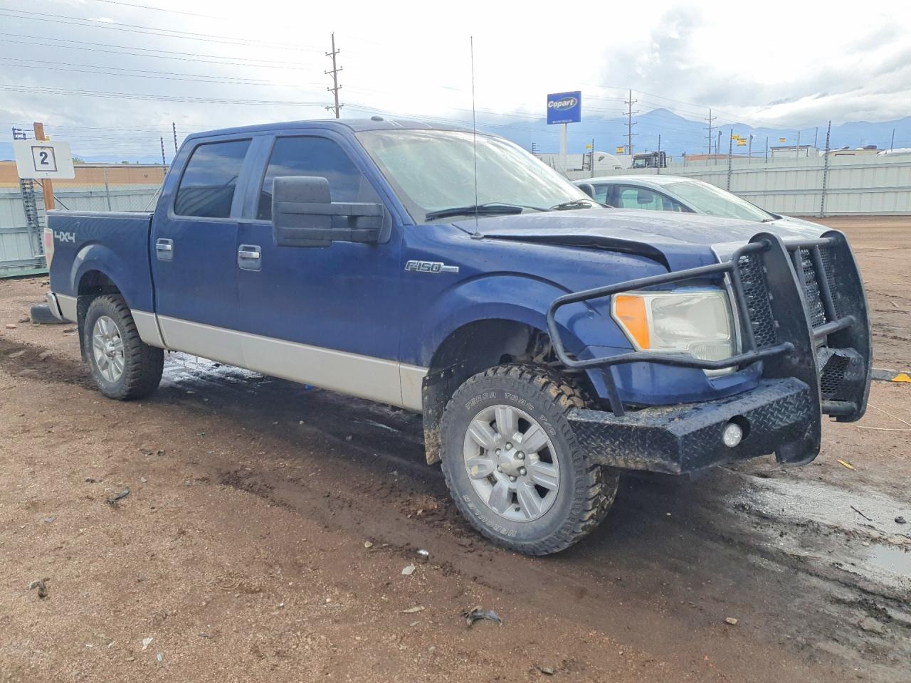 2010 Ford F150 Supercrew Синий vin: 1FTFW1EV6AKE70719