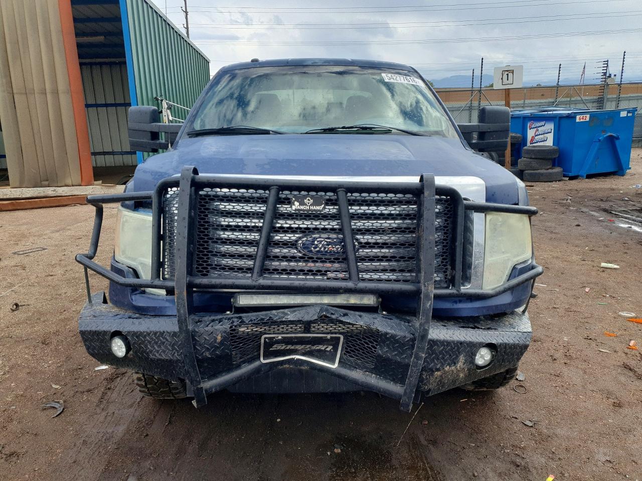 2010 Ford F150 Supercrew Синий vin: 1FTFW1EV6AKE70719