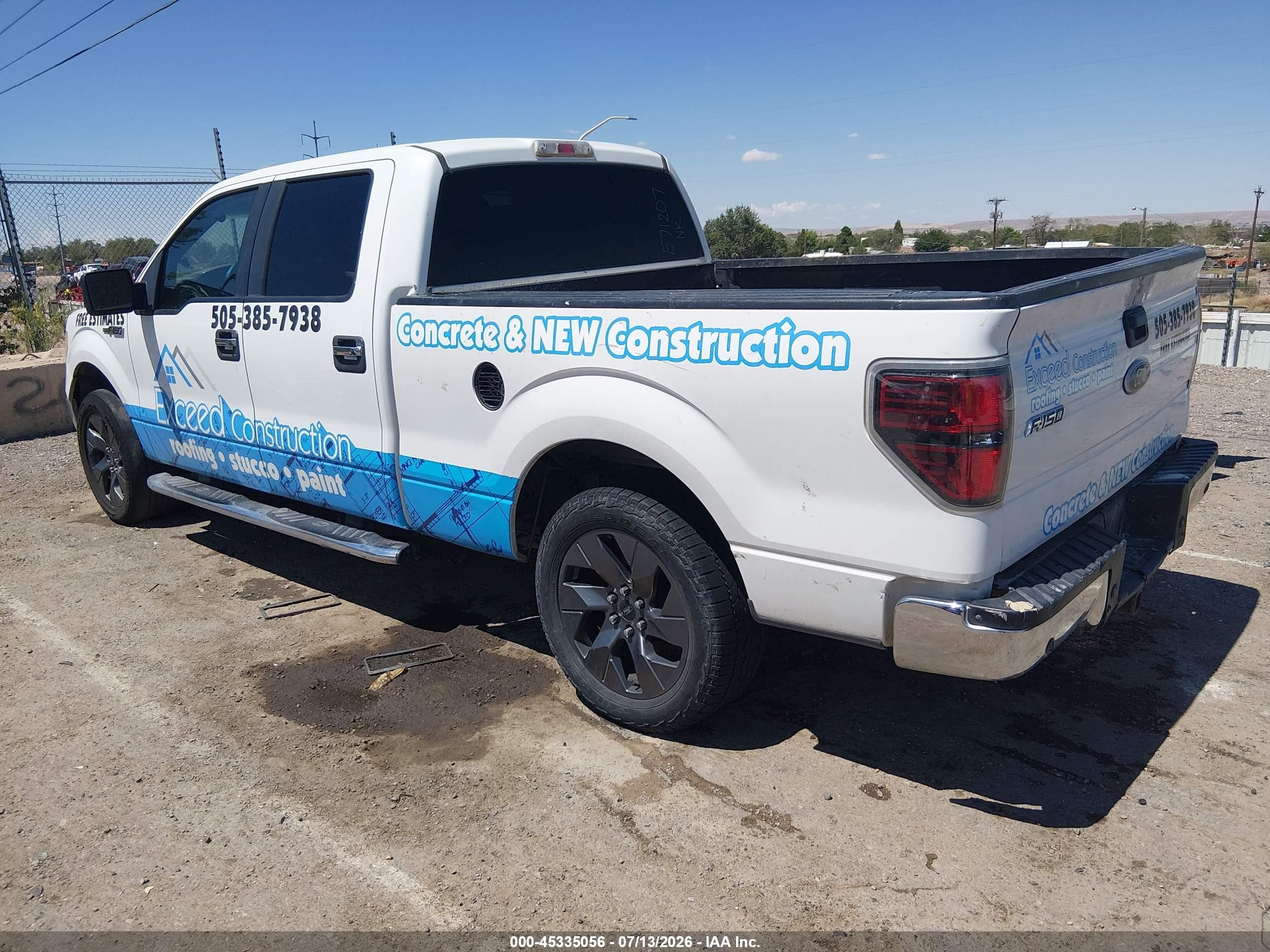 2010 Ford F-150 Fx4/harley-davidson/king Ranch/lariat/platinum/xl/xlt White vin: 1FTFW1EV6AKE71207