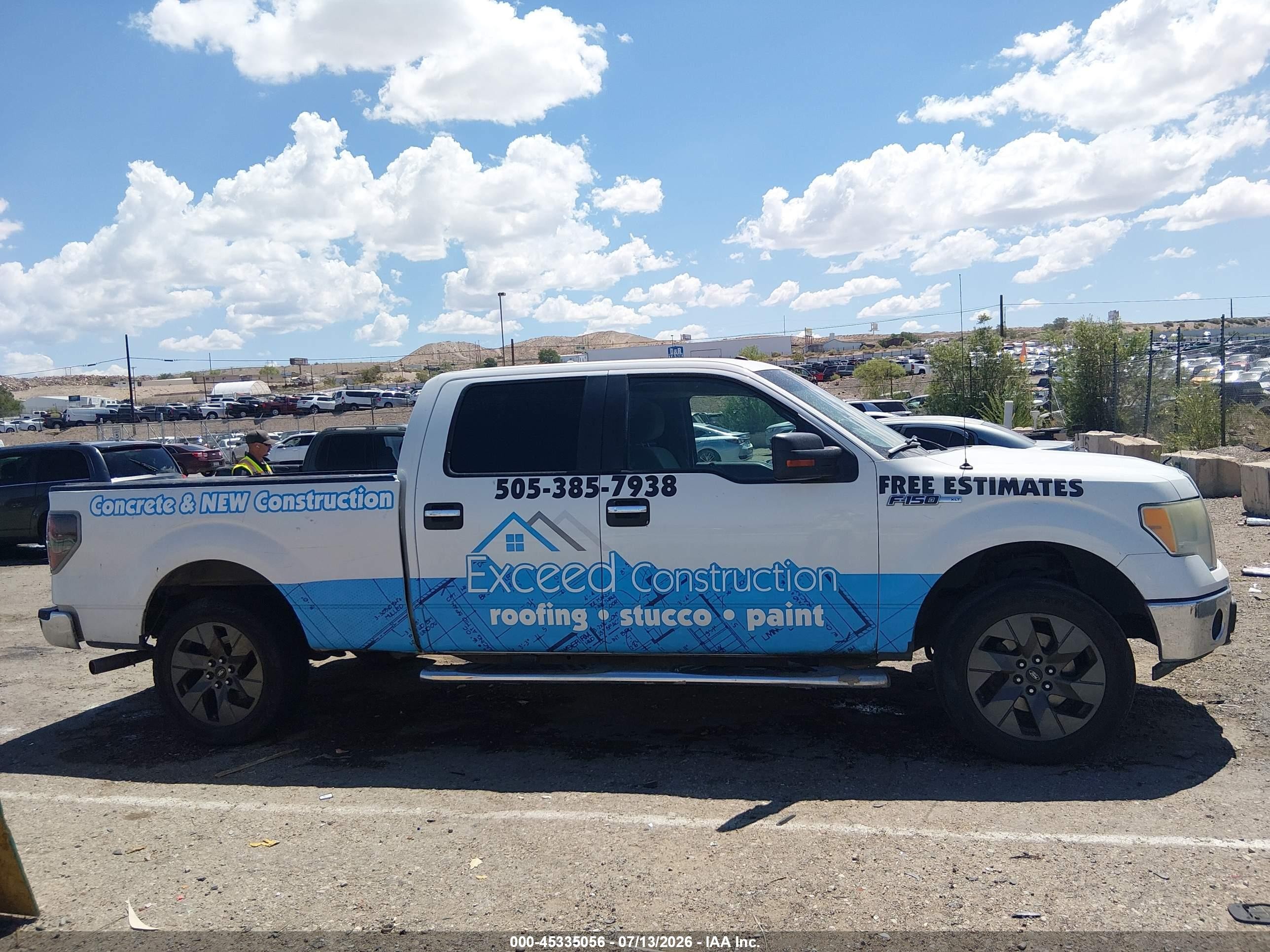 2010 Ford F-150 Fx4/harley-davidson/king Ranch/lariat/platinum/xl/xlt White vin: 1FTFW1EV6AKE71207