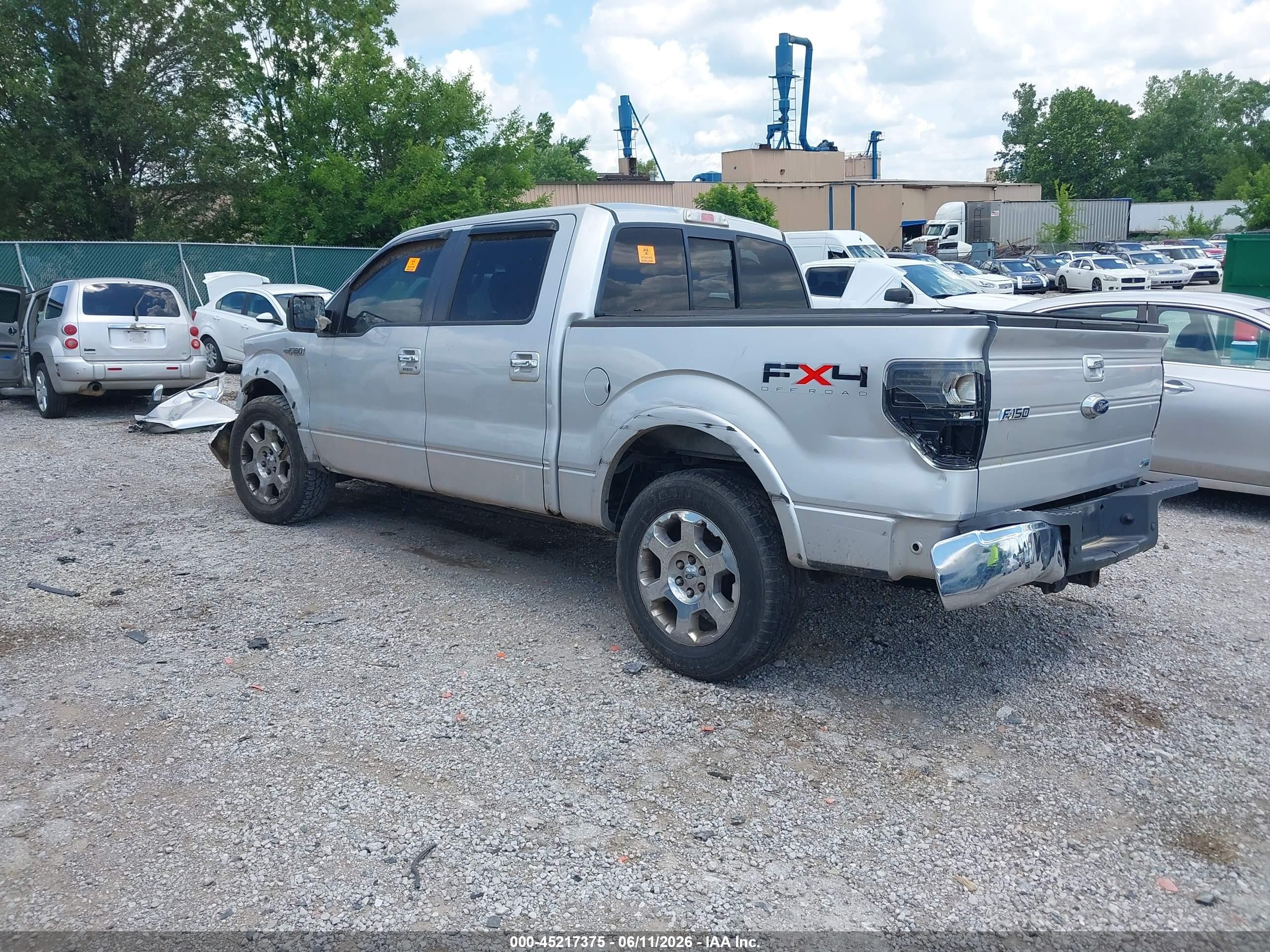 2010 Ford F-150 Fx4/harley-davidson/king Ranch/lariat/platinum/xl/xlt Silver vin: 1FTFW1EV7AFA06850
