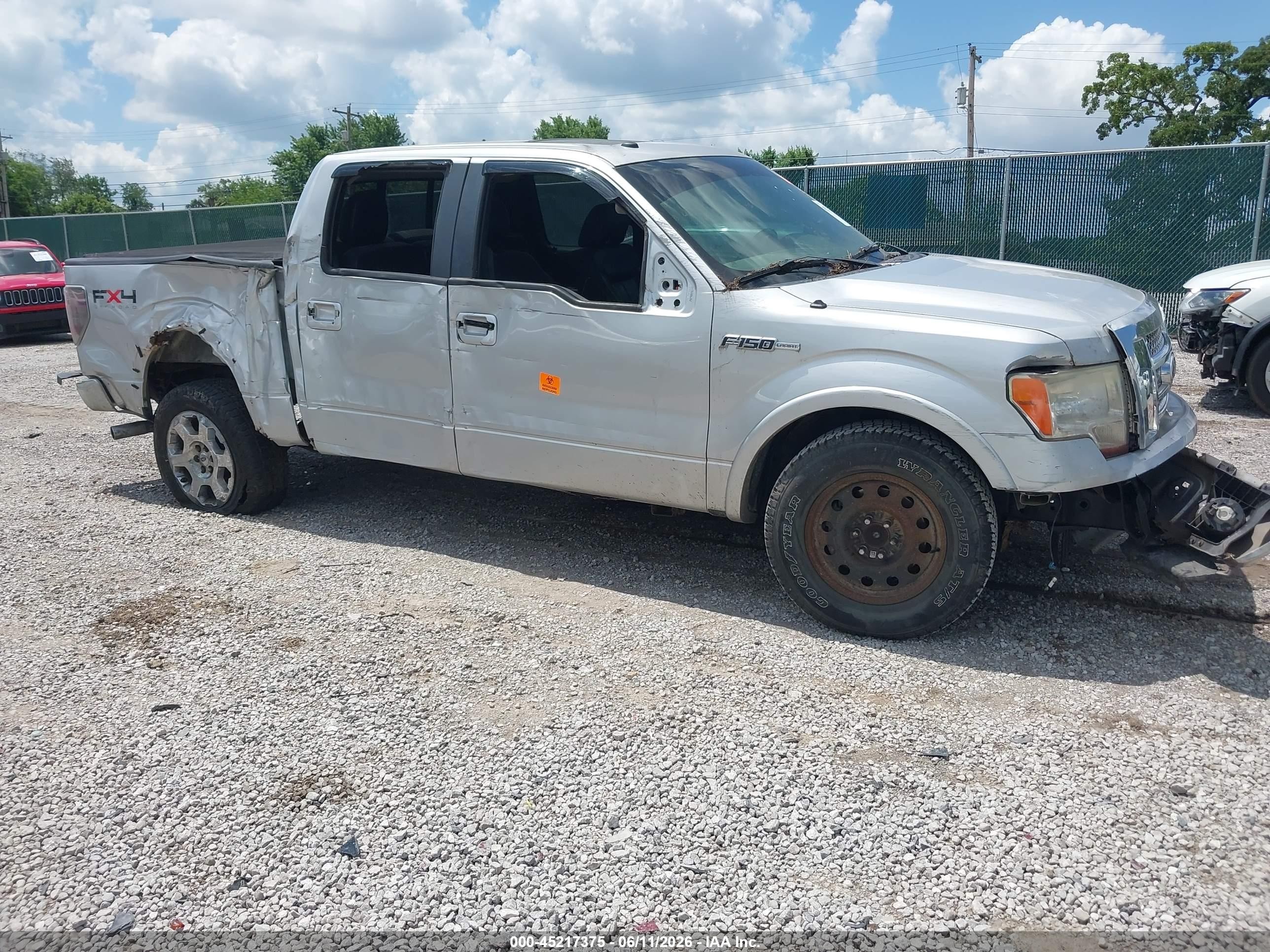 2010 Ford F-150 Fx4/harley-davidson/king Ranch/lariat/platinum/xl/xlt Silver vin: 1FTFW1EV7AFA06850