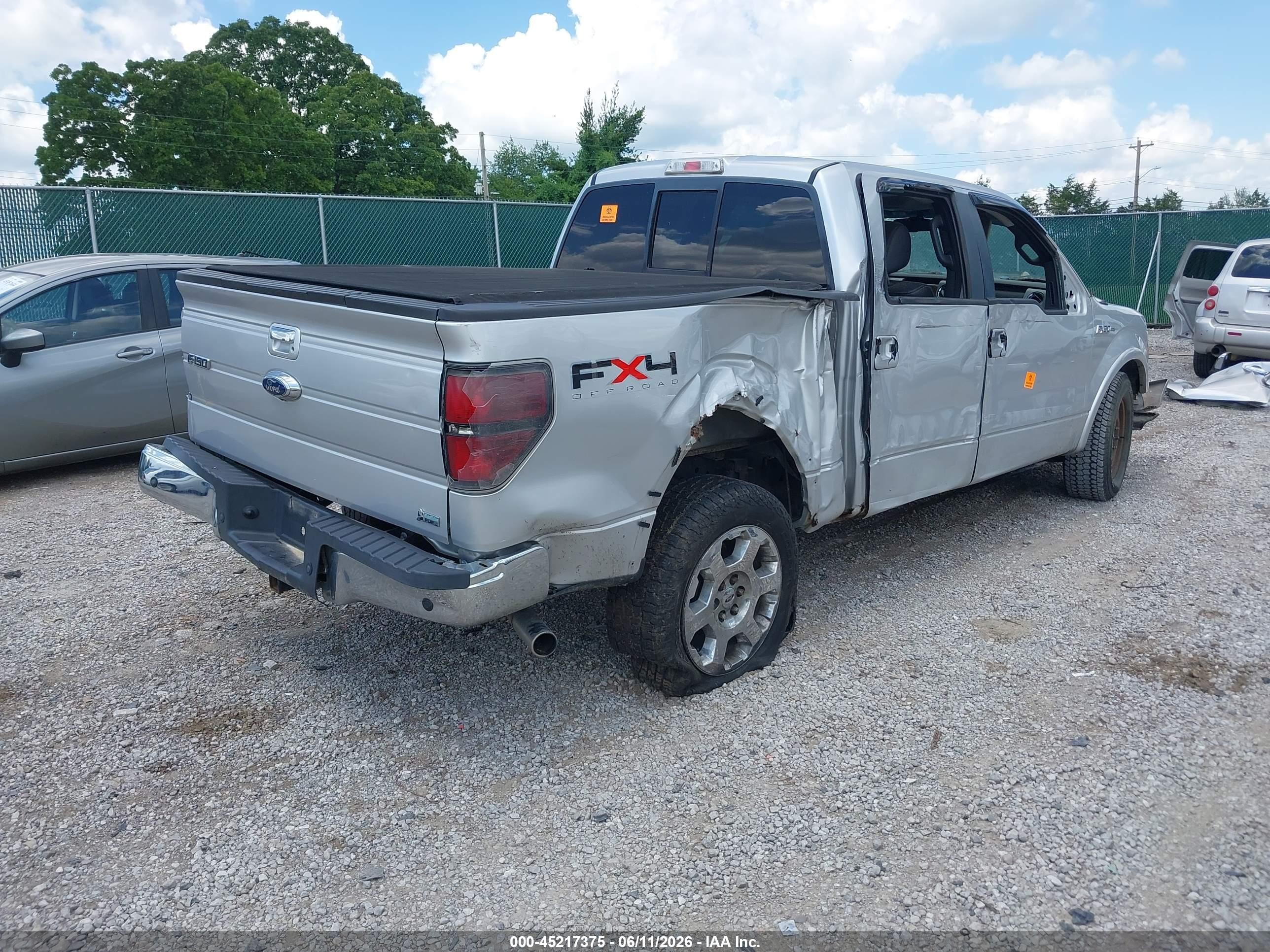 2010 Ford F-150 Fx4/harley-davidson/king Ranch/lariat/platinum/xl/xlt Silver vin: 1FTFW1EV7AFA06850