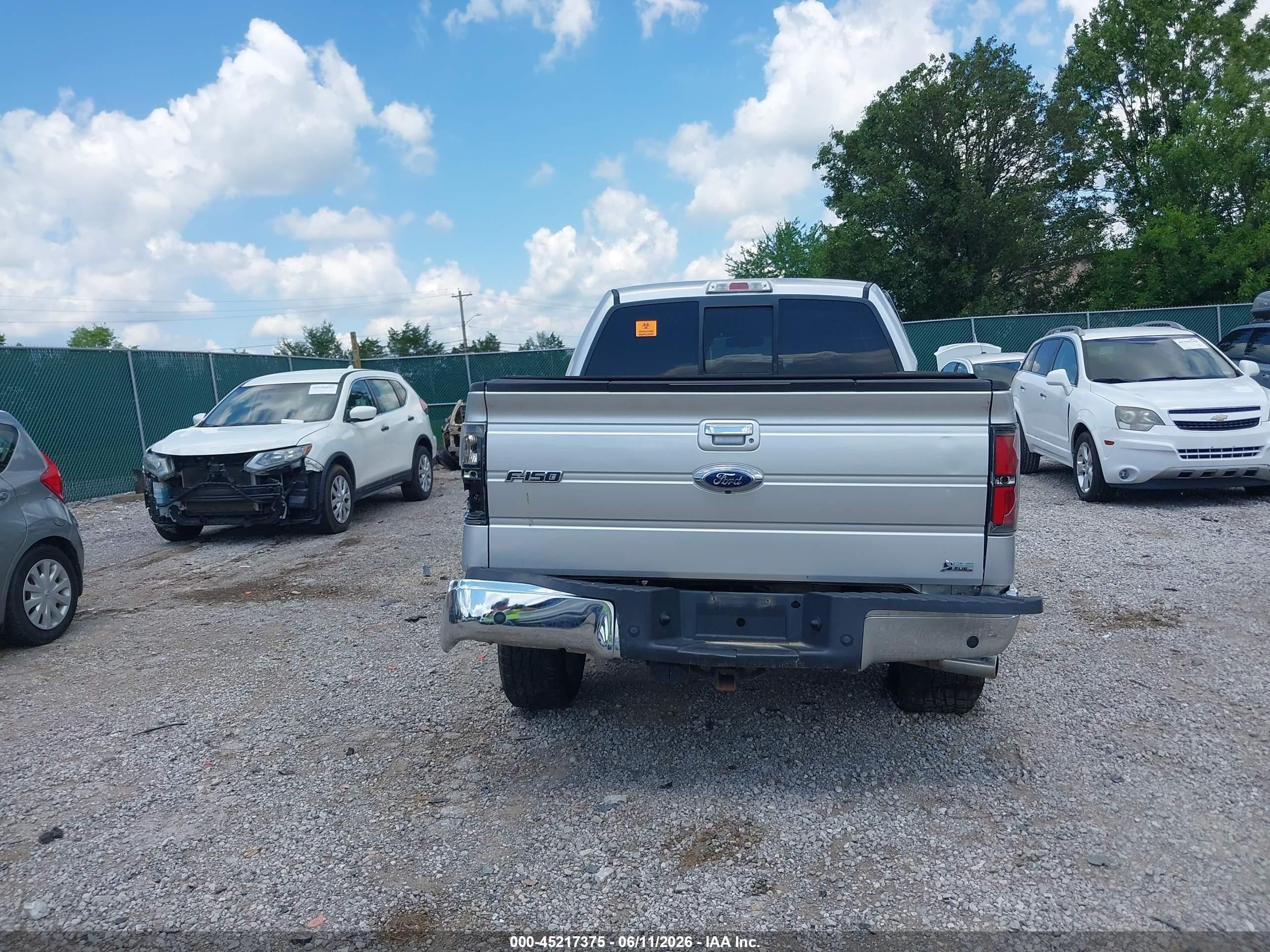 2010 Ford F-150 Fx4/harley-davidson/king Ranch/lariat/platinum/xl/xlt Silver vin: 1FTFW1EV7AFA06850