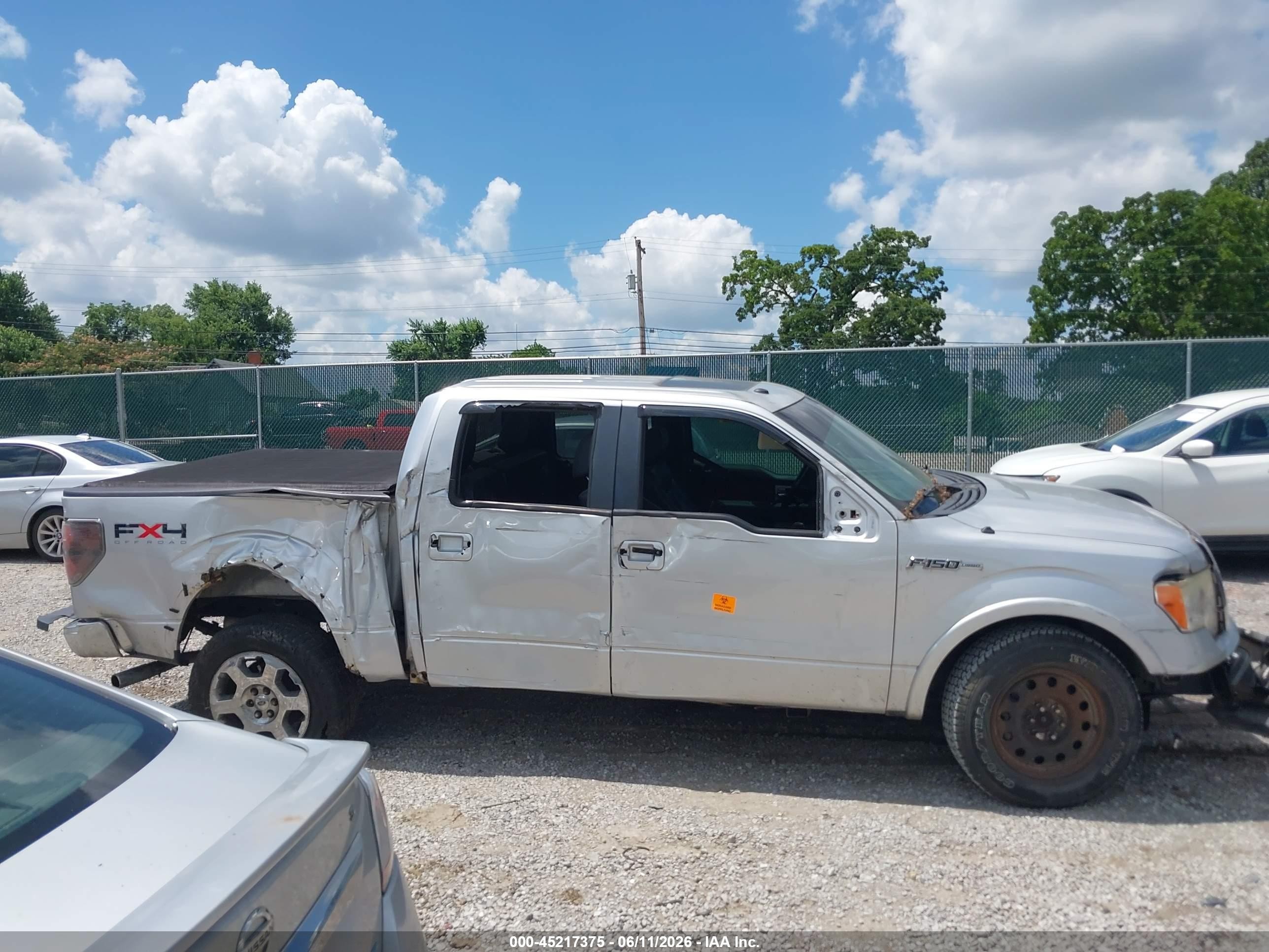2010 Ford F-150 Fx4/harley-davidson/king Ranch/lariat/platinum/xl/xlt Silver vin: 1FTFW1EV7AFA06850
