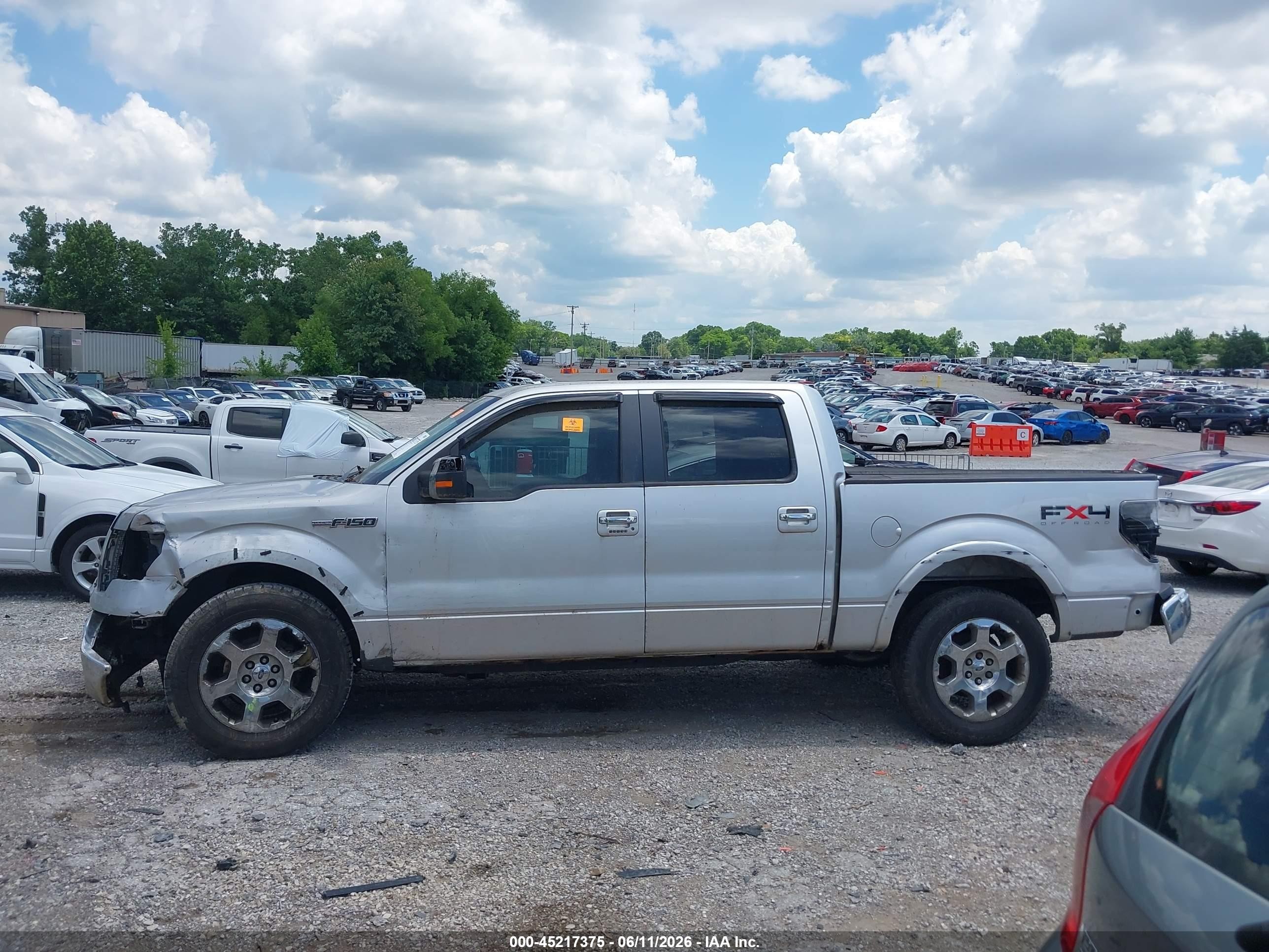 2010 Ford F-150 Fx4/harley-davidson/king Ranch/lariat/platinum/xl/xlt Silver vin: 1FTFW1EV7AFA06850