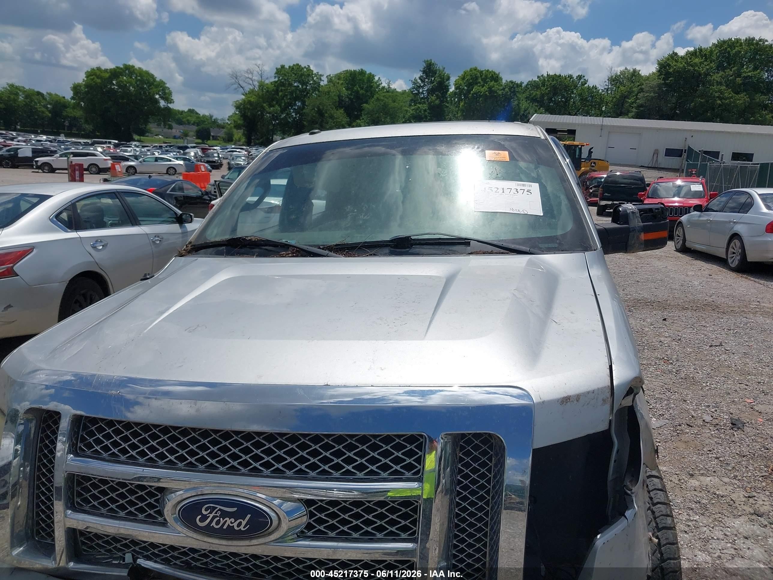 2010 Ford F-150 Fx4/harley-davidson/king Ranch/lariat/platinum/xl/xlt Silver vin: 1FTFW1EV7AFA06850