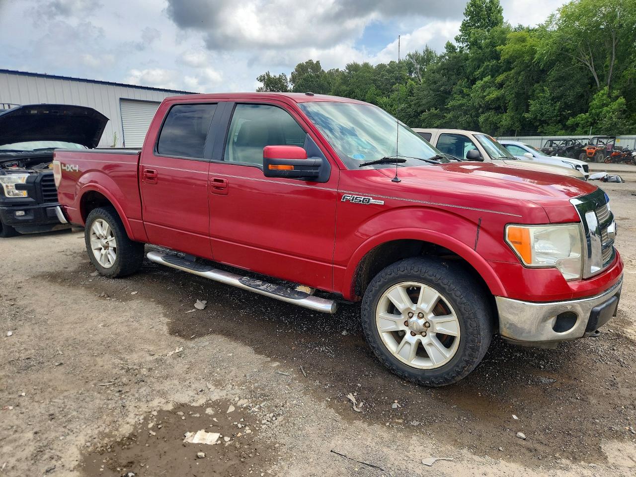 2010 Ford F150 Supercrew Red vin: 1FTFW1EV7AFA30212