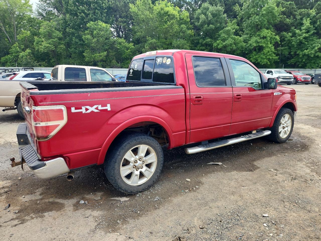 2010 Ford F150 Supercrew Red vin: 1FTFW1EV7AFA30212