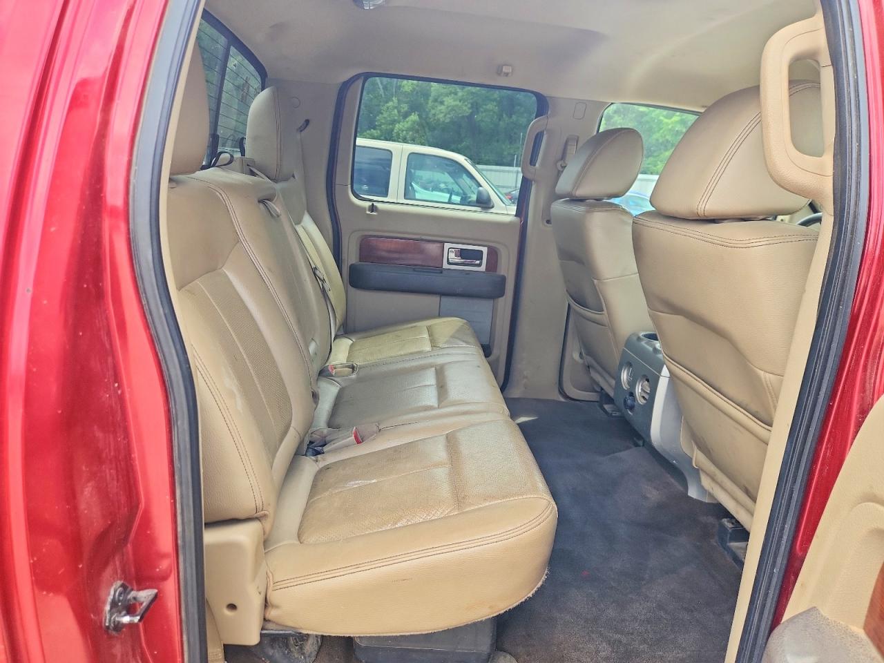 2010 Ford F150 Supercrew Red vin: 1FTFW1EV7AFA30212