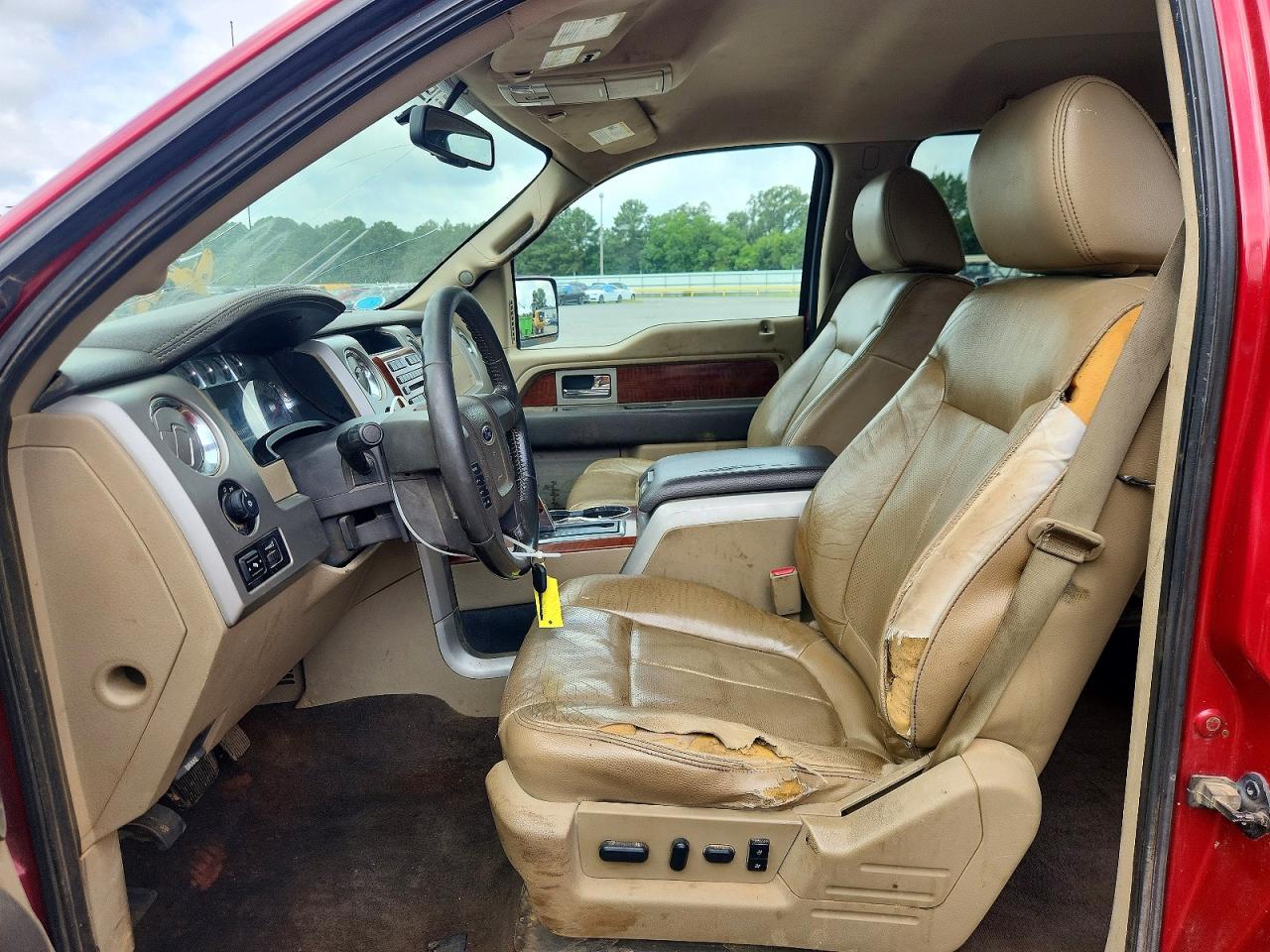2010 Ford F150 Supercrew Red vin: 1FTFW1EV7AFA30212