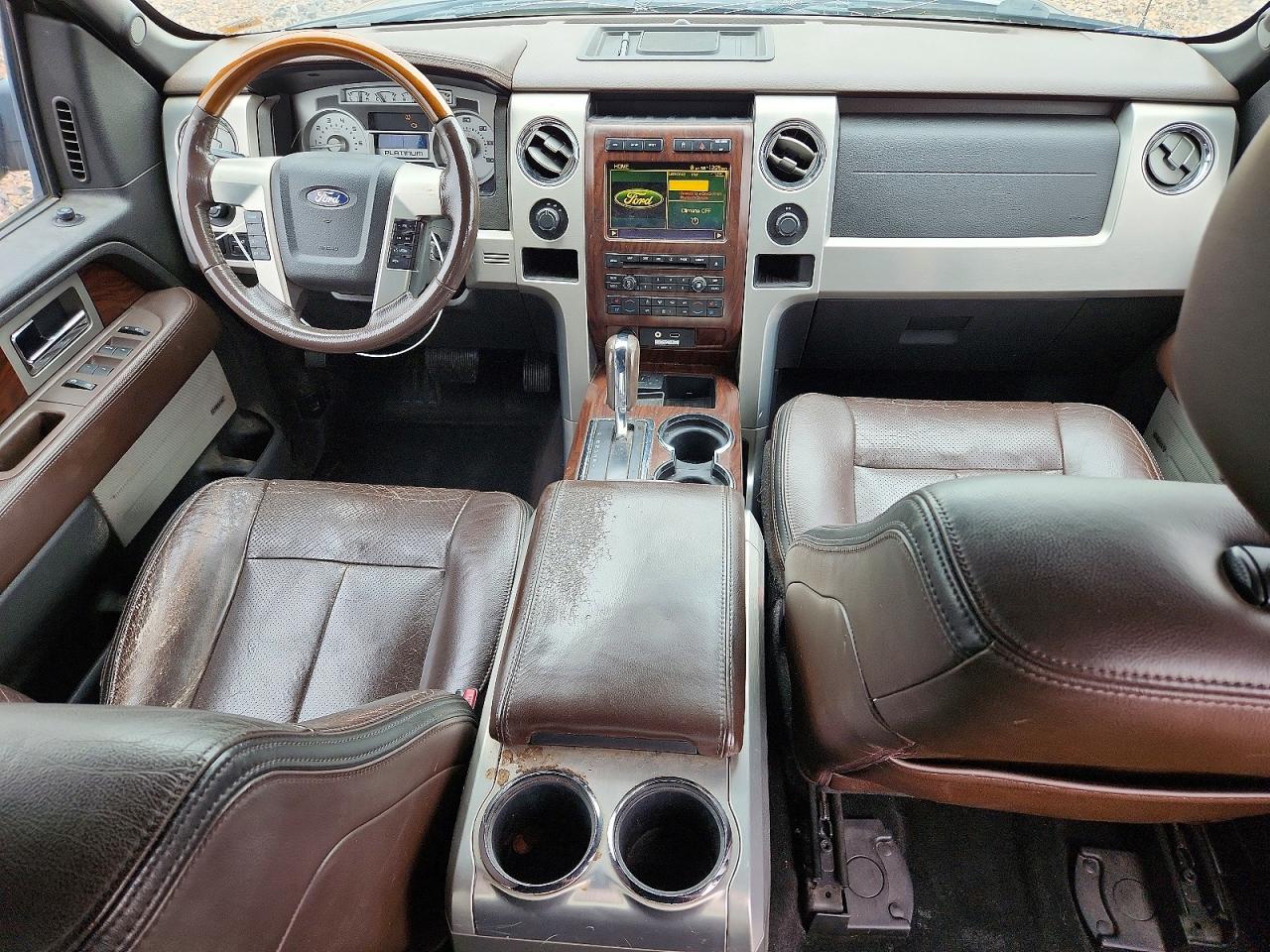 2010 Ford F150 Supercrew Gray vin: 1FTFW1EV7AFA36009