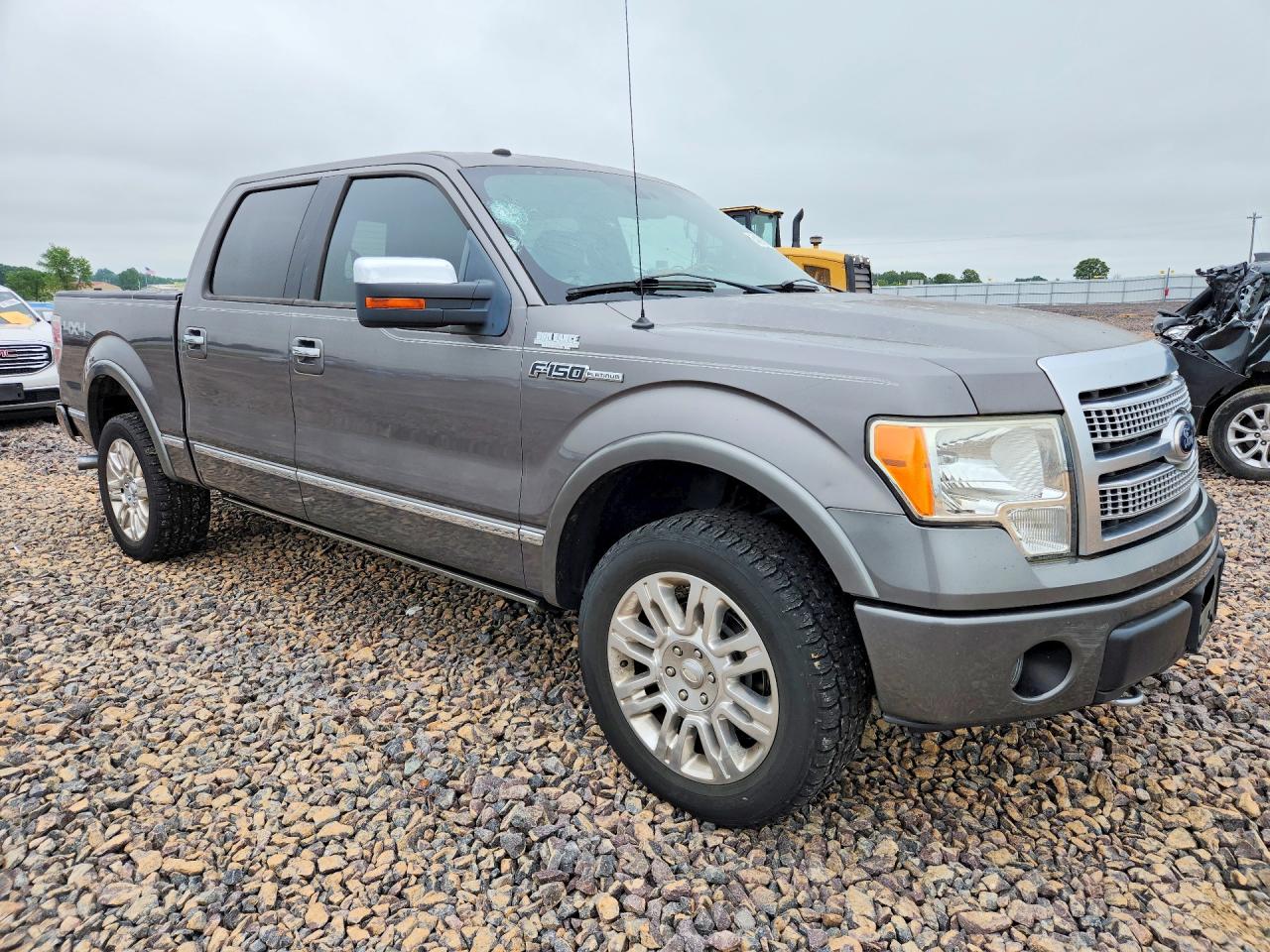 2010 Ford F150 Supercrew Gray vin: 1FTFW1EV7AFA36009