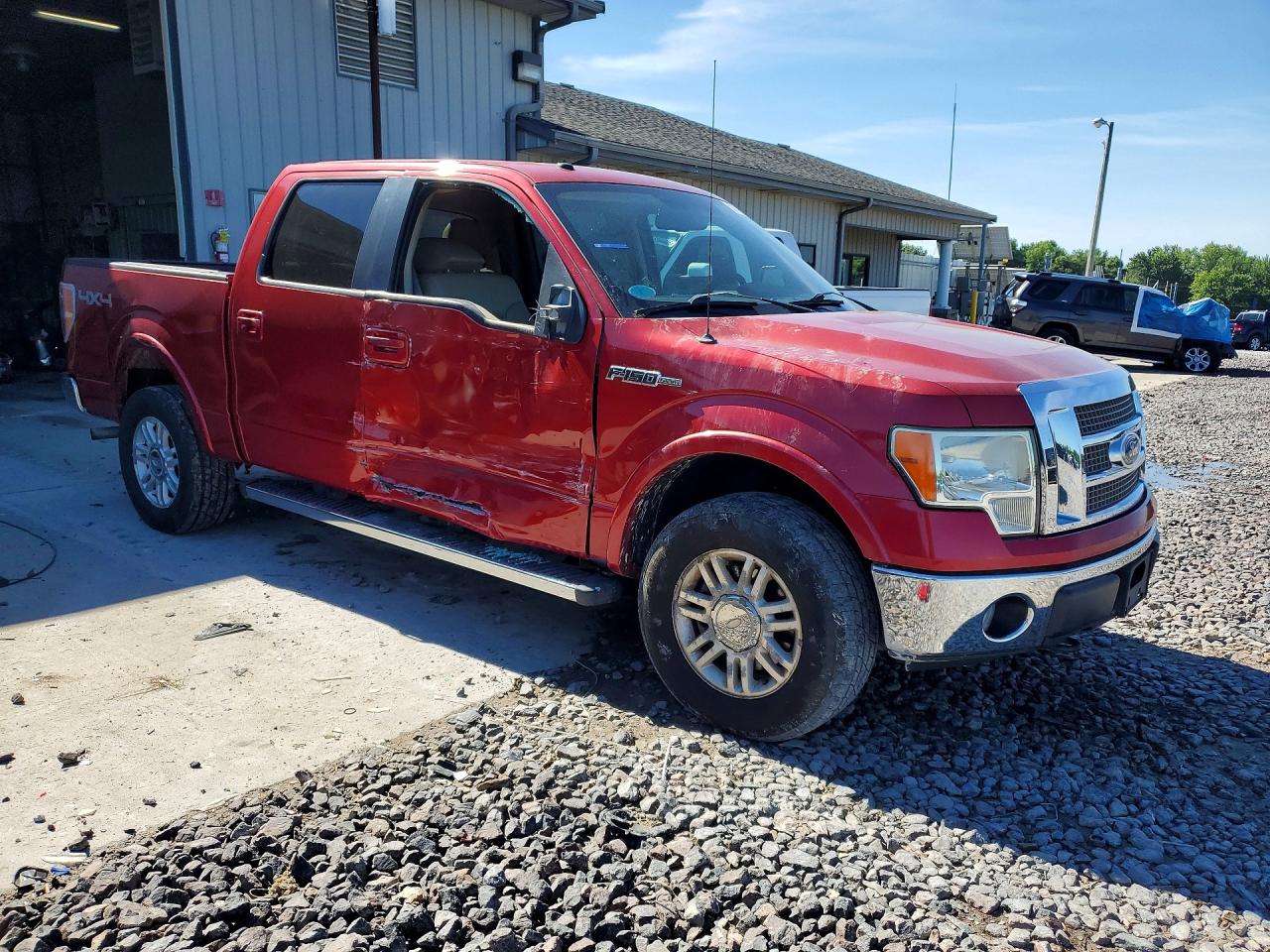2010 Ford F150 Supercrew Red vin: 1FTFW1EV7AFA69107