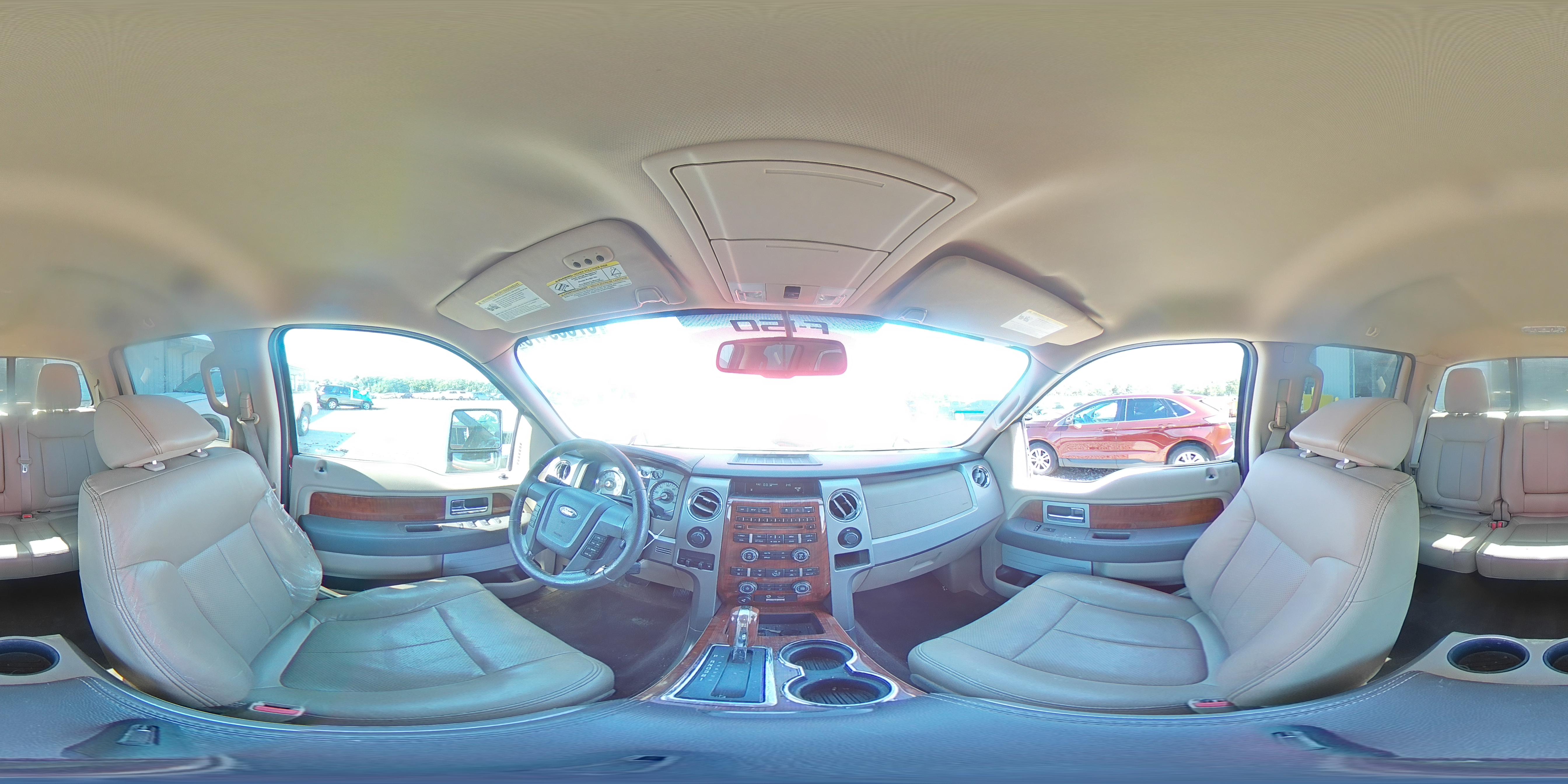 2010 Ford F150 Supercrew Red vin: 1FTFW1EV7AFA69107