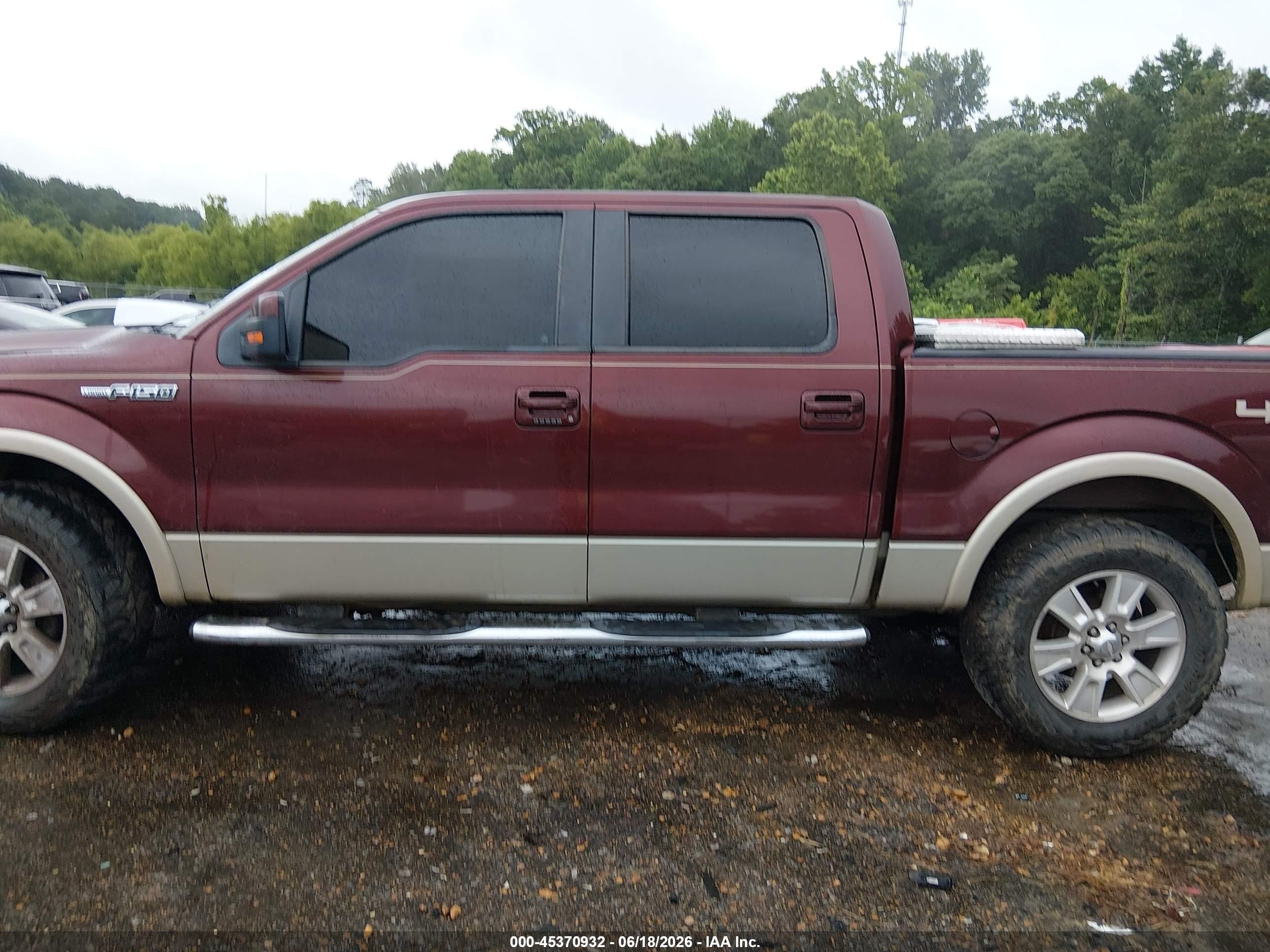 2010 Ford F-150 Fx4/harley-davidson/king Ranch/lariat/platinum/xl/xlt Maroon vin: 1FTFW1EV7AFA87400