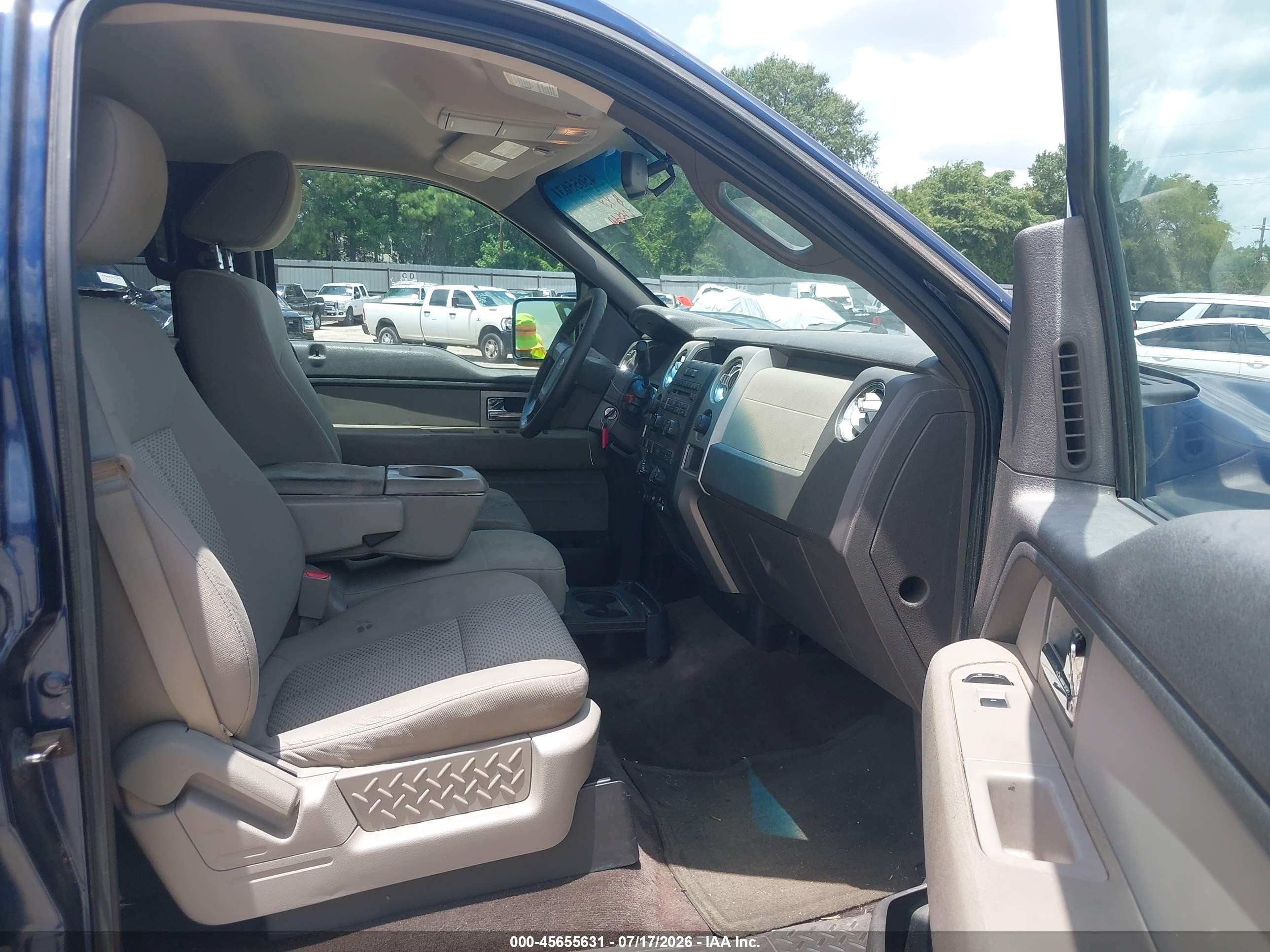 2010 Ford F-150 Fx4/harley-davidson/king Ranch/lariat/platinum/xl/xlt Blue vin: 1FTFW1EV7AFB09864