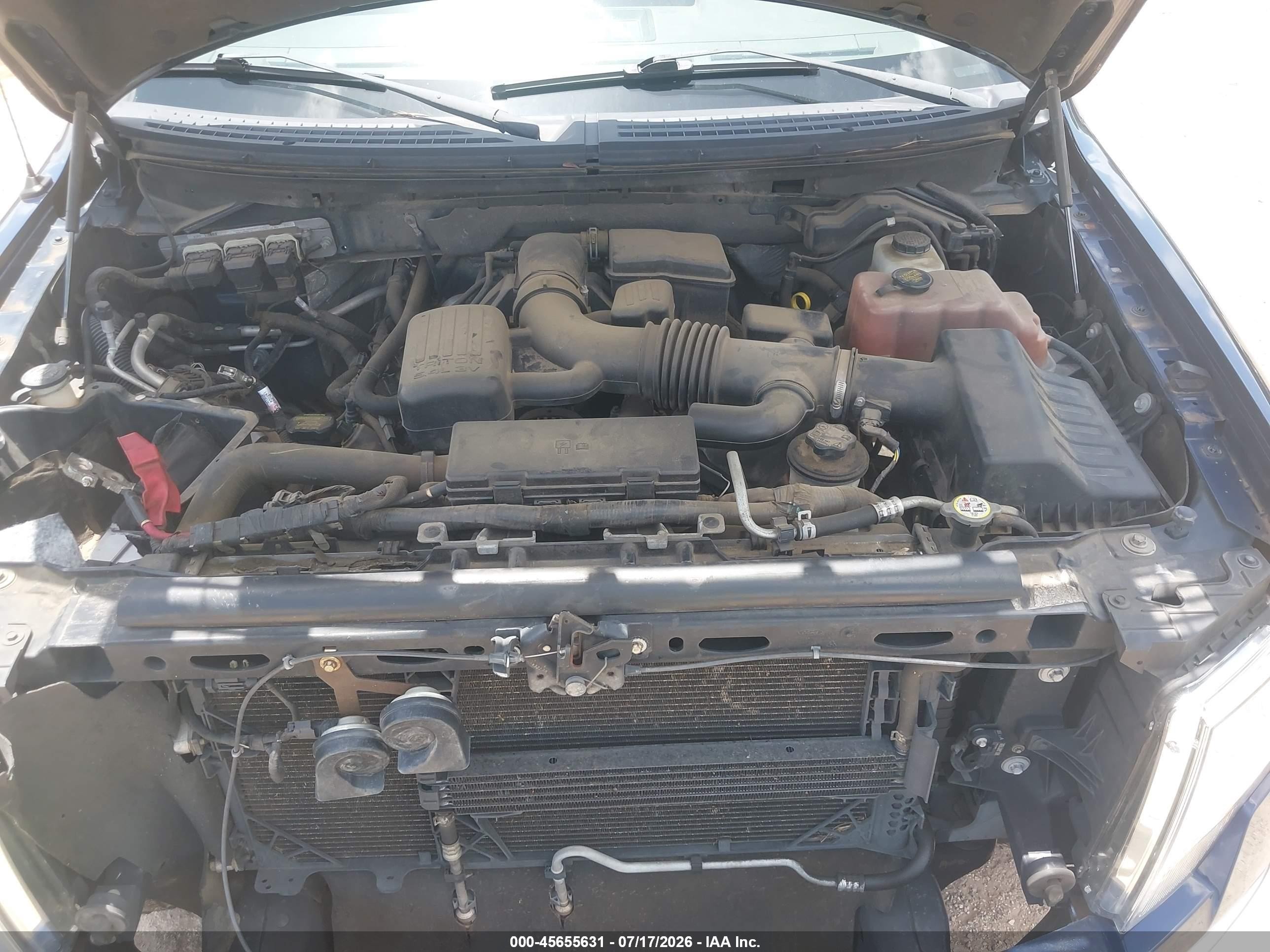 2010 Ford F-150 Fx4/harley-davidson/king Ranch/lariat/platinum/xl/xlt Blue vin: 1FTFW1EV7AFB09864