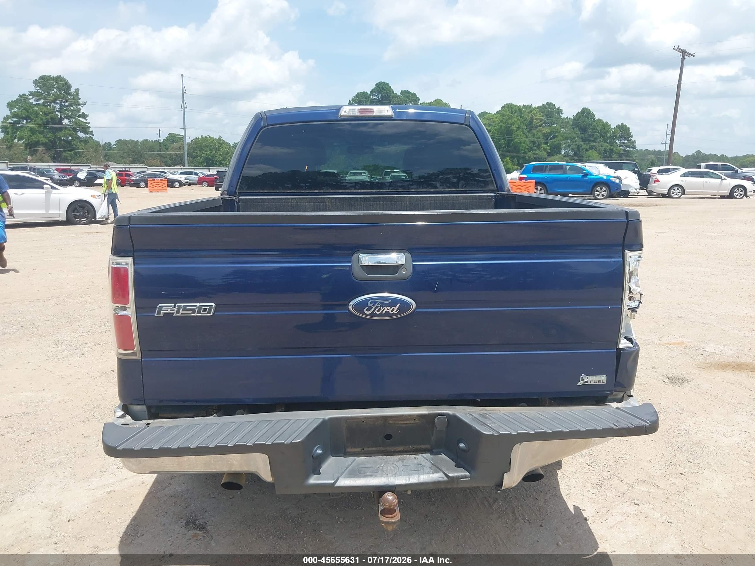 2010 Ford F-150 Fx4/harley-davidson/king Ranch/lariat/platinum/xl/xlt Blue vin: 1FTFW1EV7AFB09864