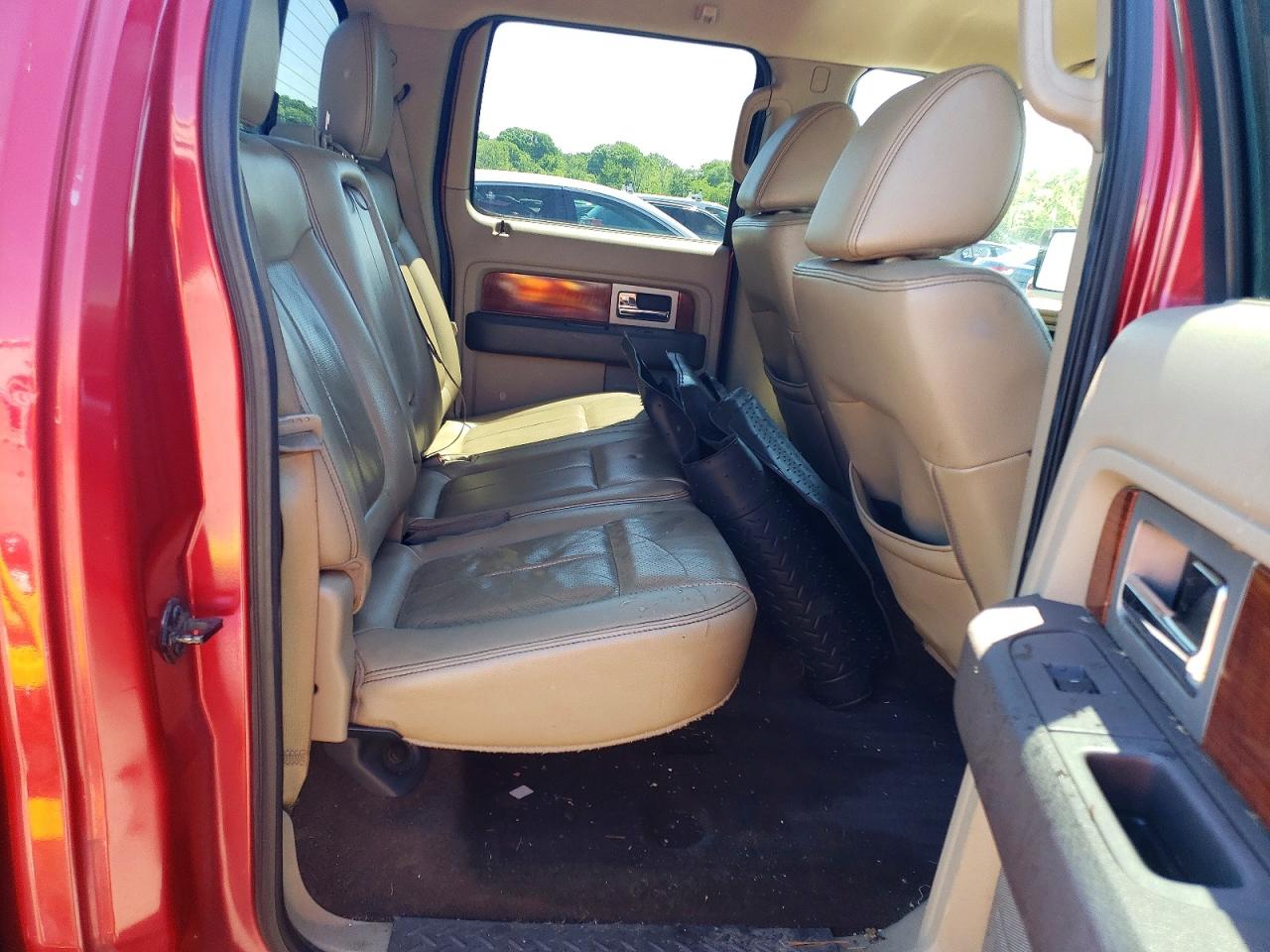 2010 Ford F150 Supercrew Red vin: 1FTFW1EV7AFB12876