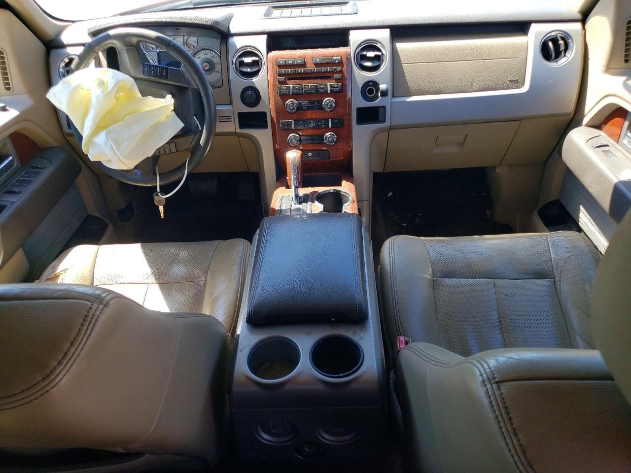 2010 Ford F150 Supercrew Red vin: 1FTFW1EV7AFB12876