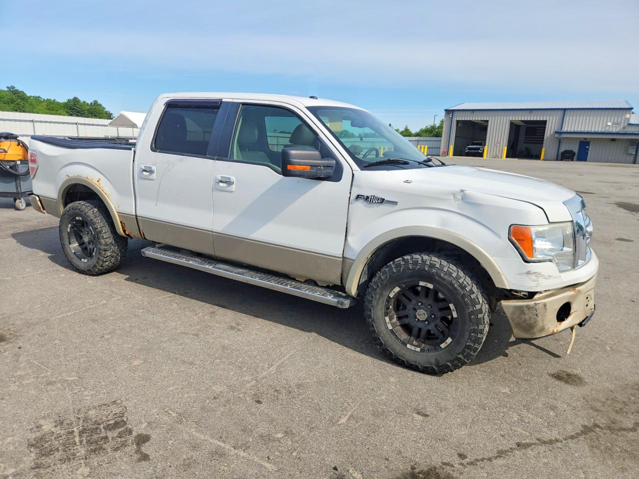 2010 Ford F150 Supercrew White vin: 1FTFW1EV7AFB28219