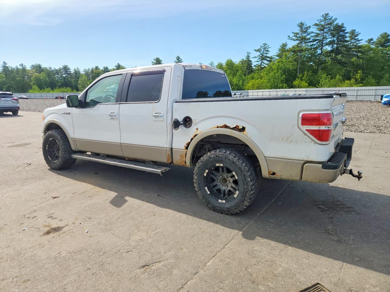 2010 Ford F150 Supercrew White vin: 1FTFW1EV7AFB28219