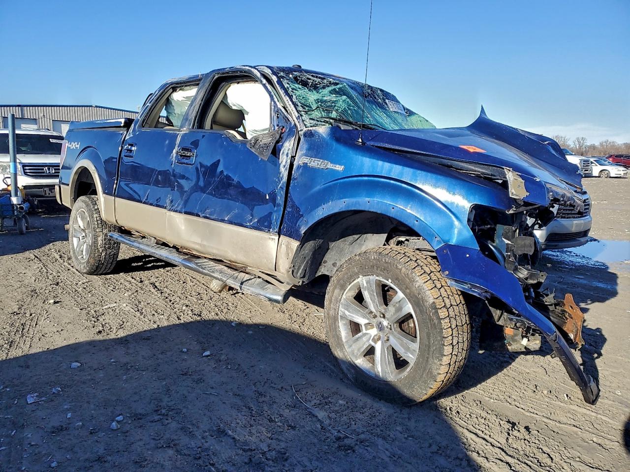 2010 Ford F150 Blue vin: 1FTFW1EV7AFB82751