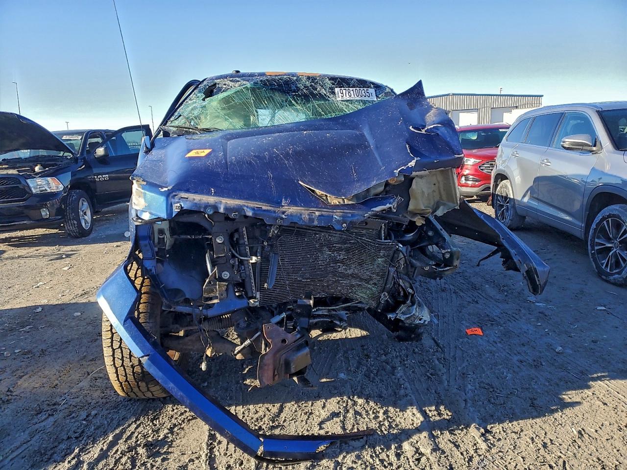 2010 Ford F150 Blue vin: 1FTFW1EV7AFB82751