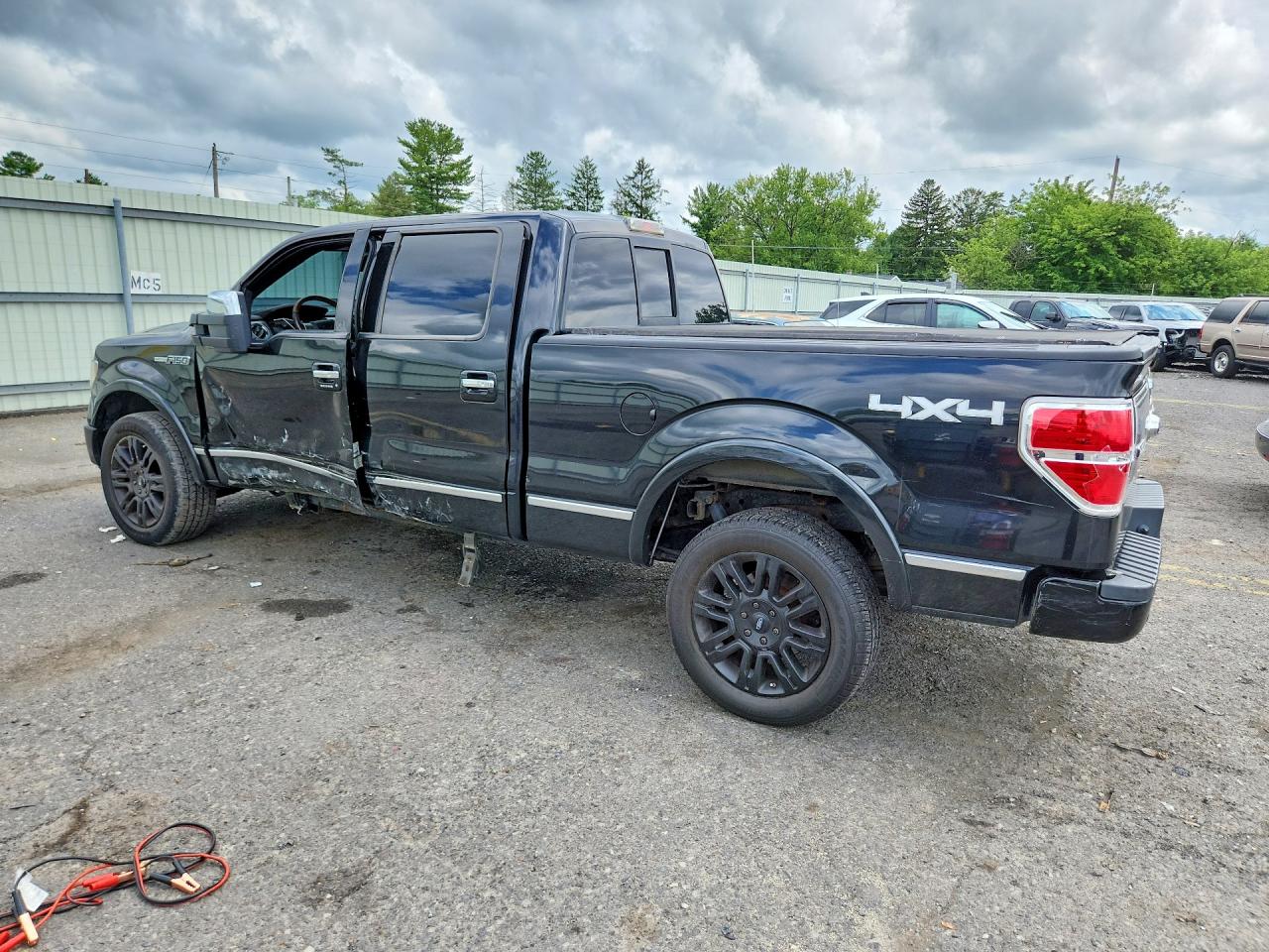 2010 Ford F150 Supercrew Black vin: 1FTFW1EV7AFB91773