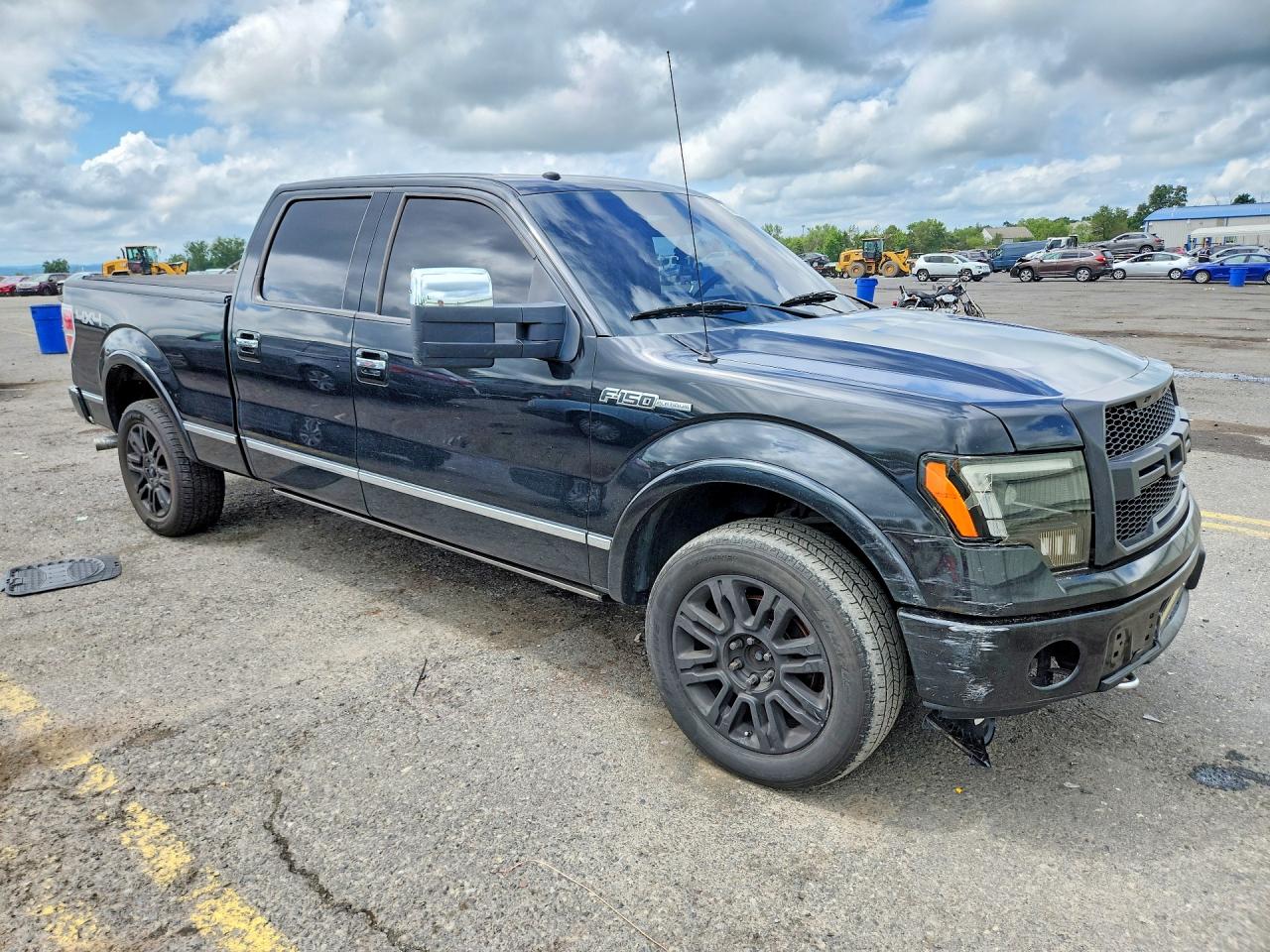 2010 Ford F150 Supercrew Black vin: 1FTFW1EV7AFB91773