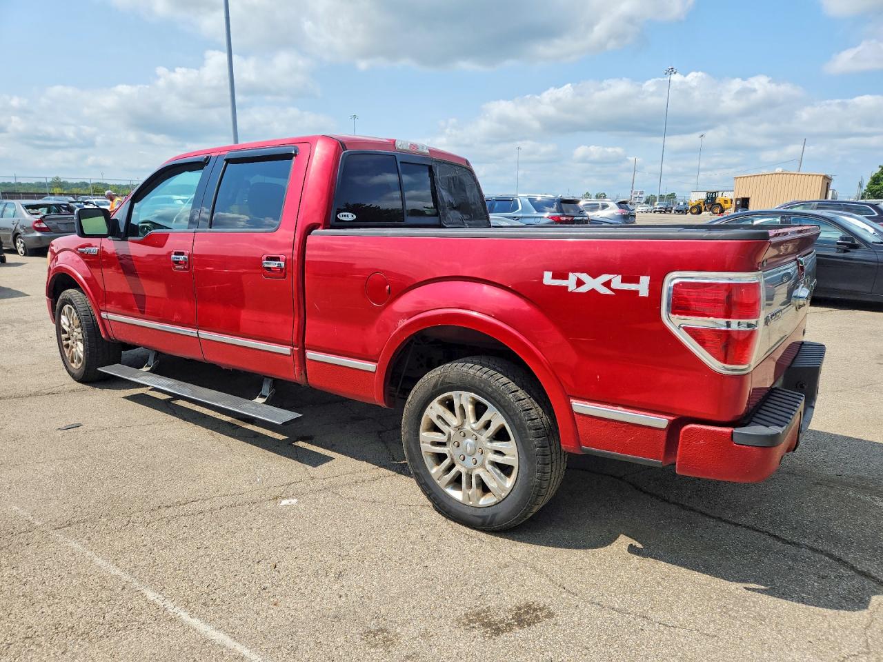 2010 Ford F150 Supercrew Red vin: 1FTFW1EV7AFC28952