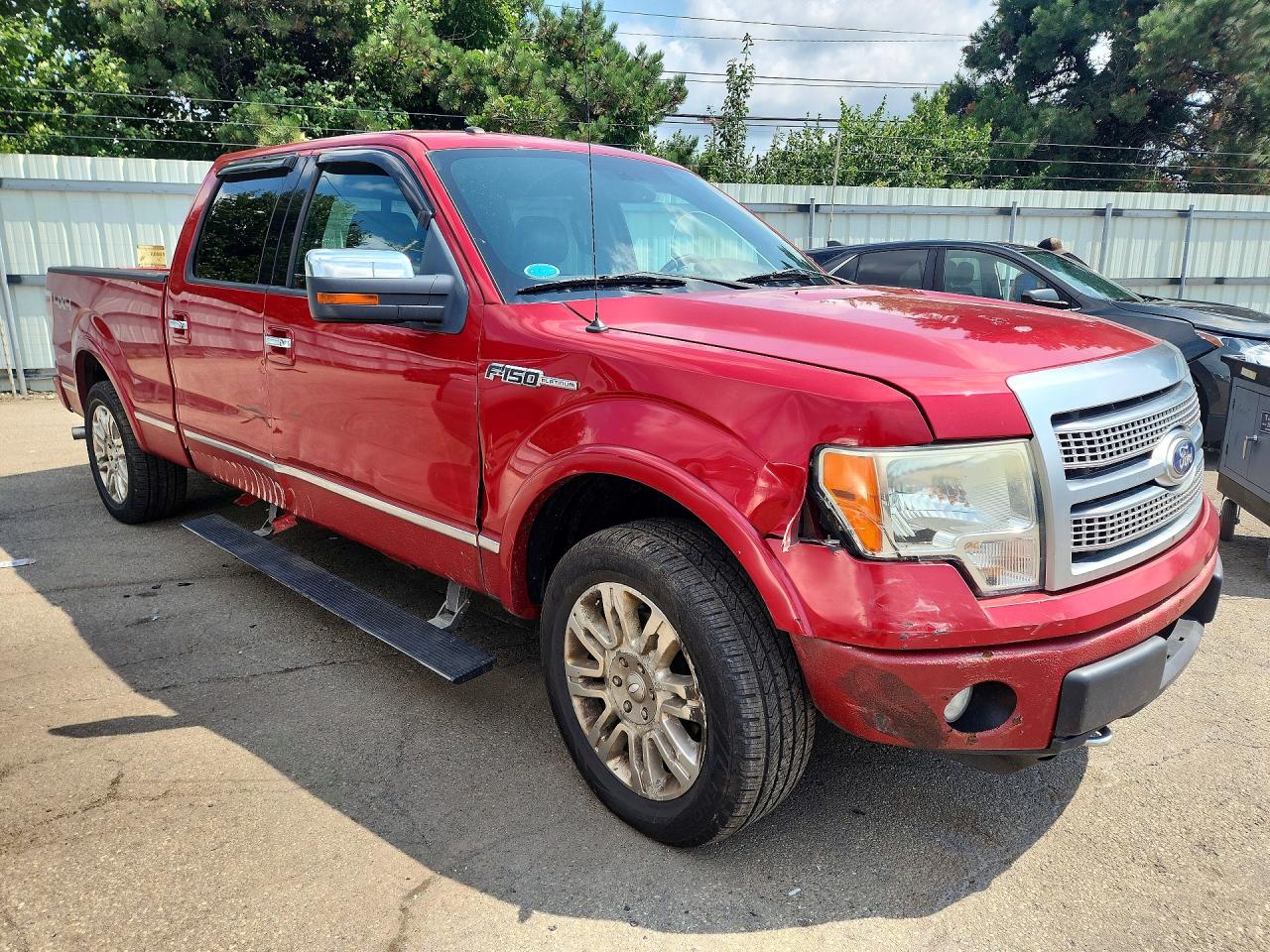 2010 Ford F150 Supercrew Red vin: 1FTFW1EV7AFC28952