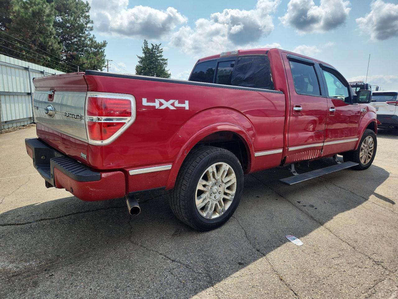 2010 Ford F150 Supercrew Red vin: 1FTFW1EV7AFC28952