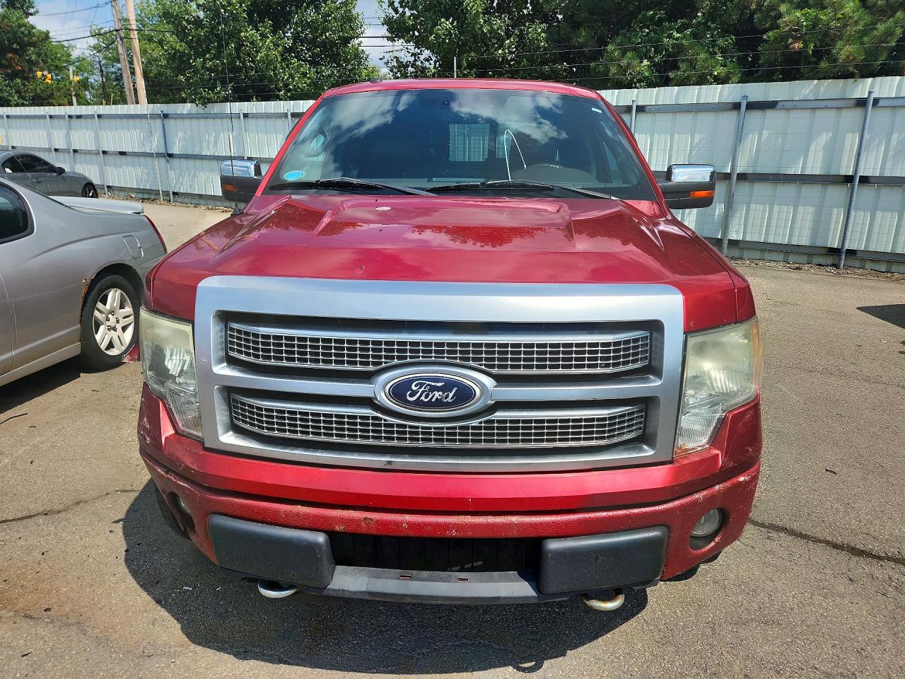 2010 Ford F150 Supercrew Red vin: 1FTFW1EV7AFC28952
