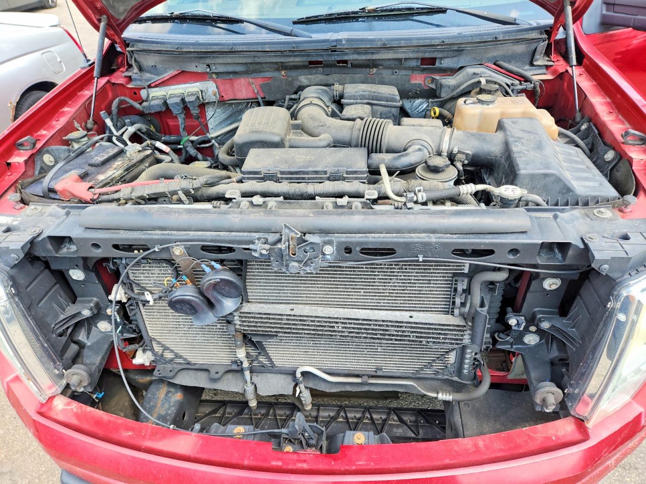 2010 Ford F150 Supercrew Red vin: 1FTFW1EV7AFC28952
