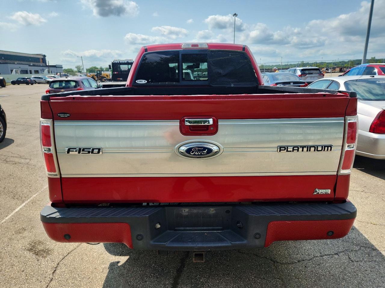 2010 Ford F150 Supercrew Red vin: 1FTFW1EV7AFC28952