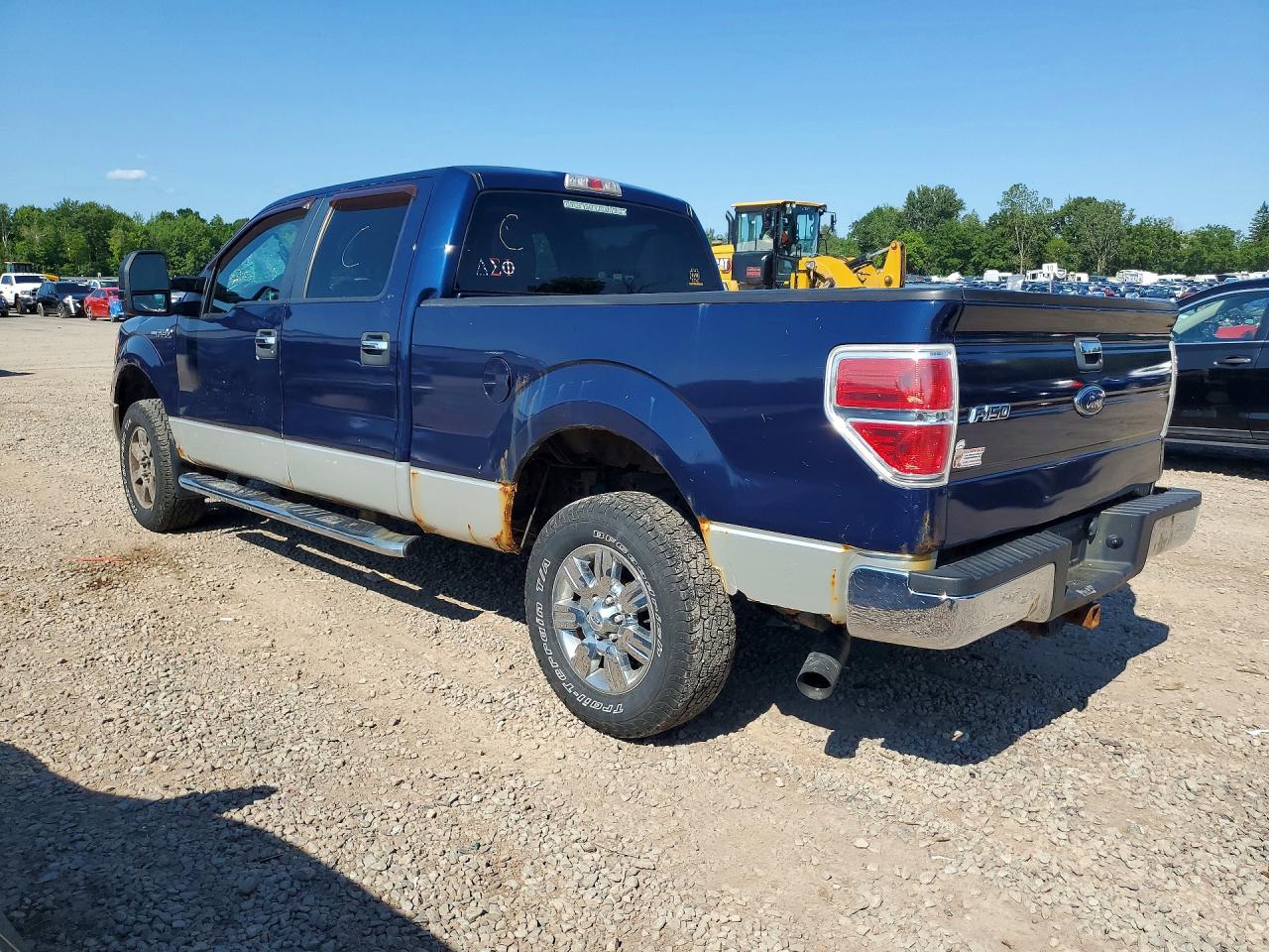 2010 Ford F150 Supercrew Blue vin: 1FTFW1EV7AFC47081