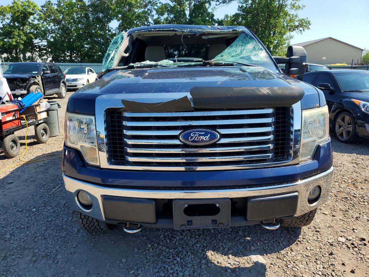 2010 Ford F150 Supercrew Blue vin: 1FTFW1EV7AFC47081